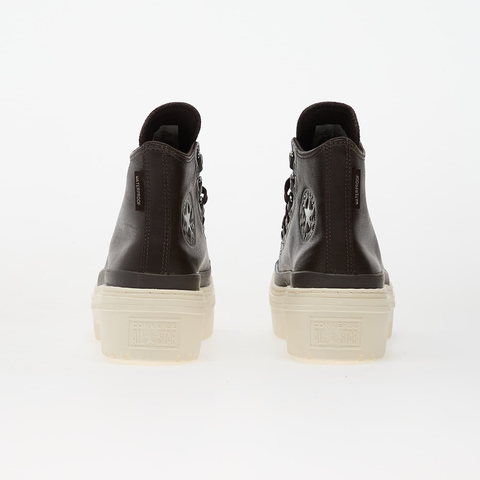 Converse Chuck Taylor All Star Lugged Heel Platform Waterproof Leather Hi Mudguard/ Mudguard/ Egret