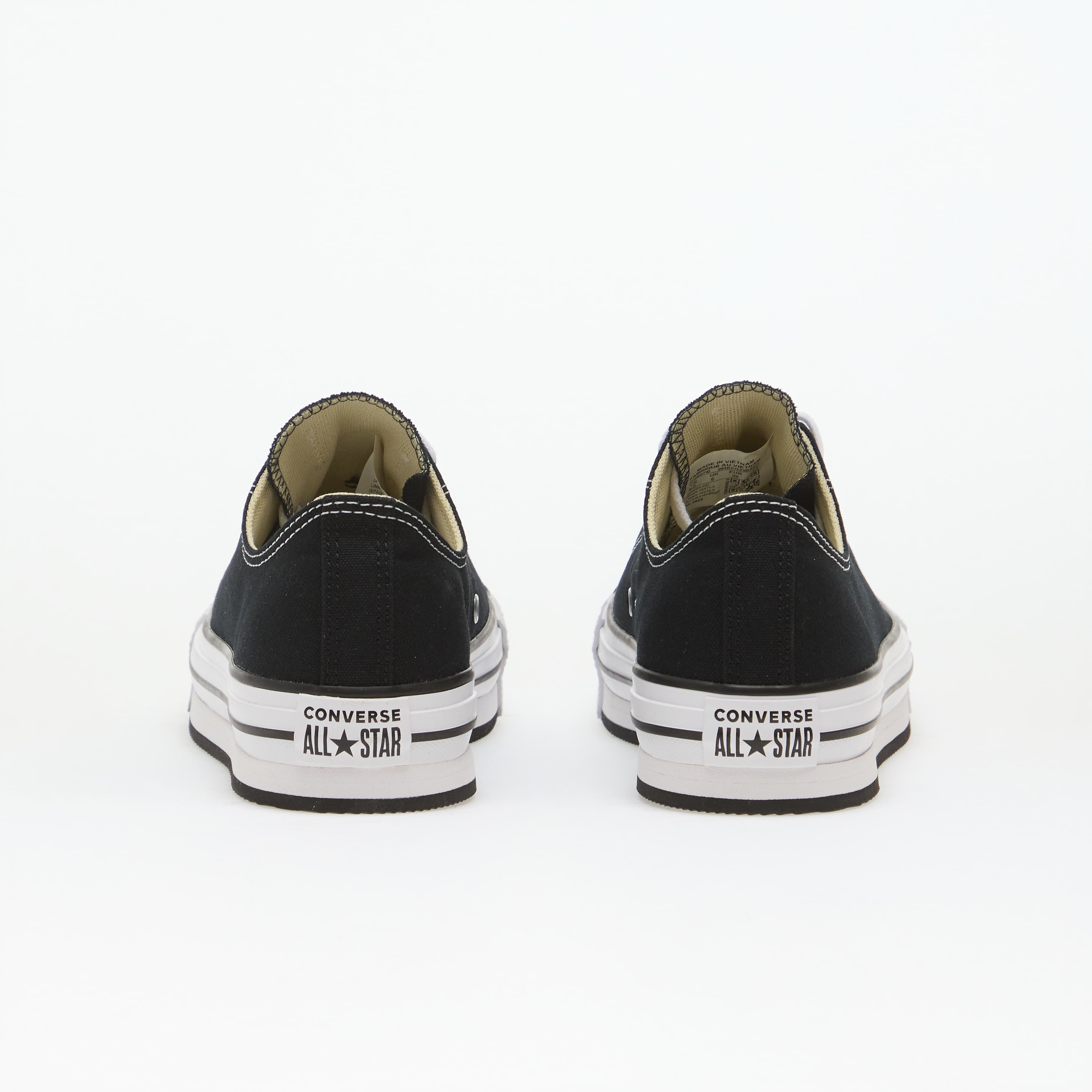 Converse Обувки Chuck Taylor All Star Eva Lift Ox Black/ White/ Black