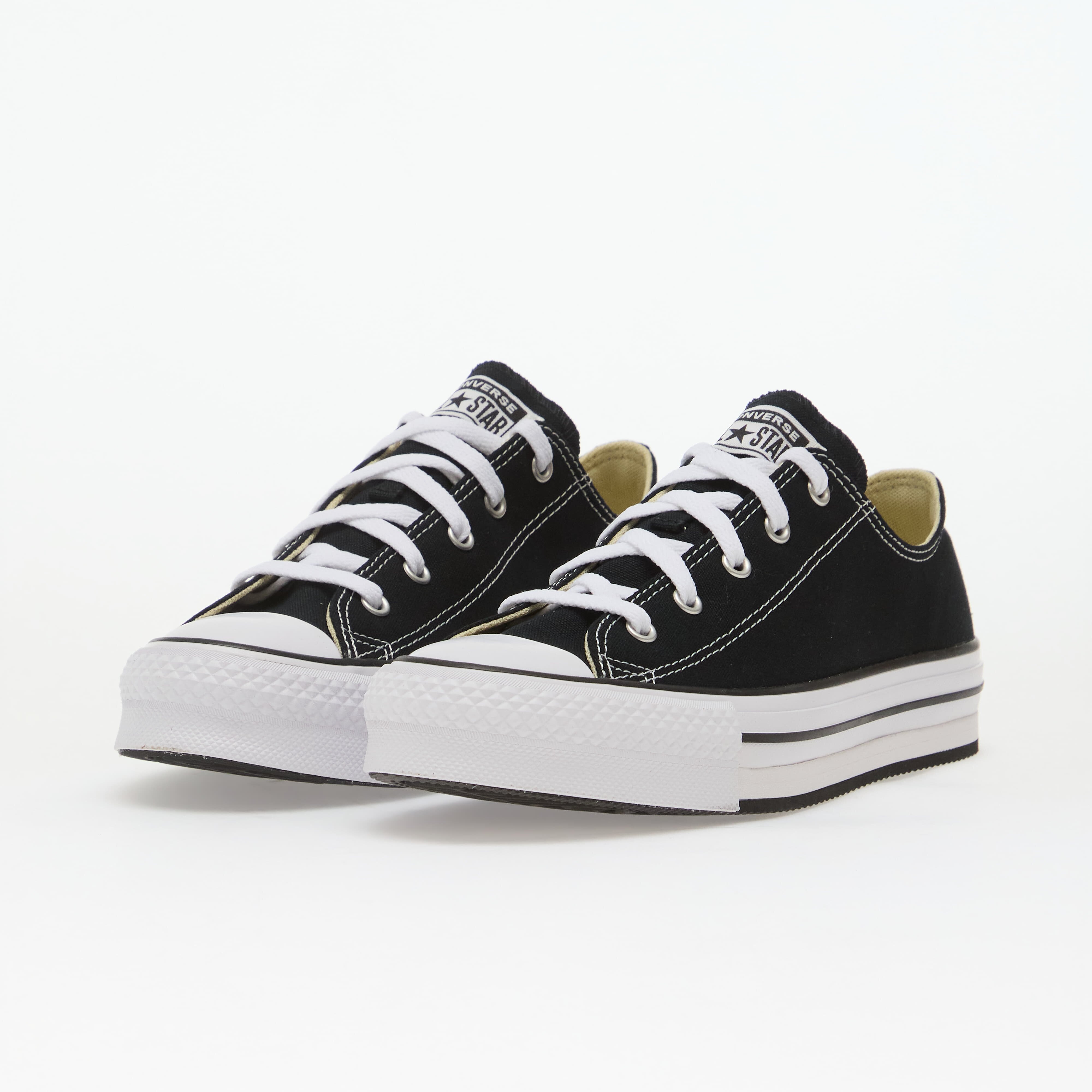 Converse Обувки Chuck Taylor All Star Eva Lift Ox Black/ White/ Black