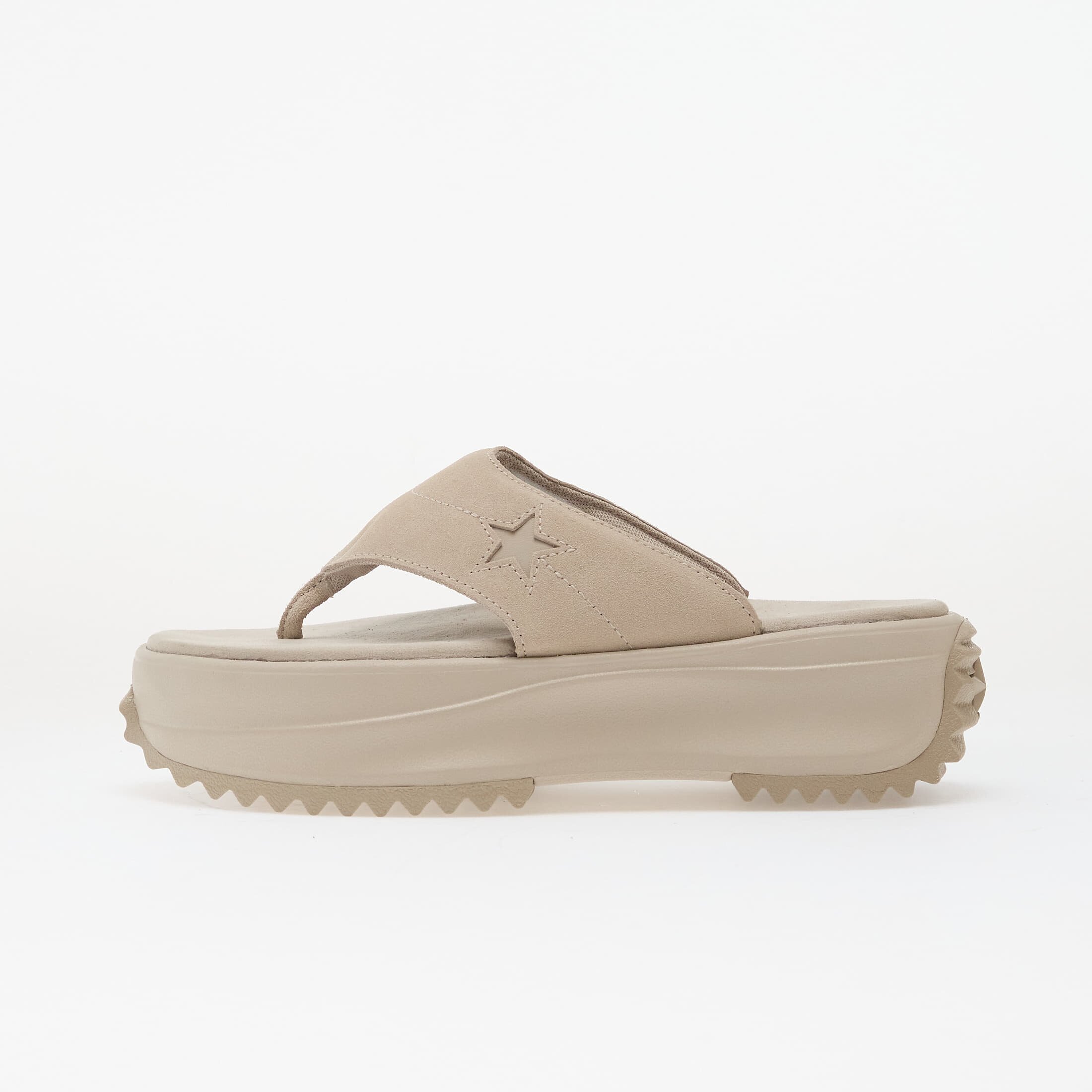 Converse Обувки Run Star Sandal Platform Suede Papyrus