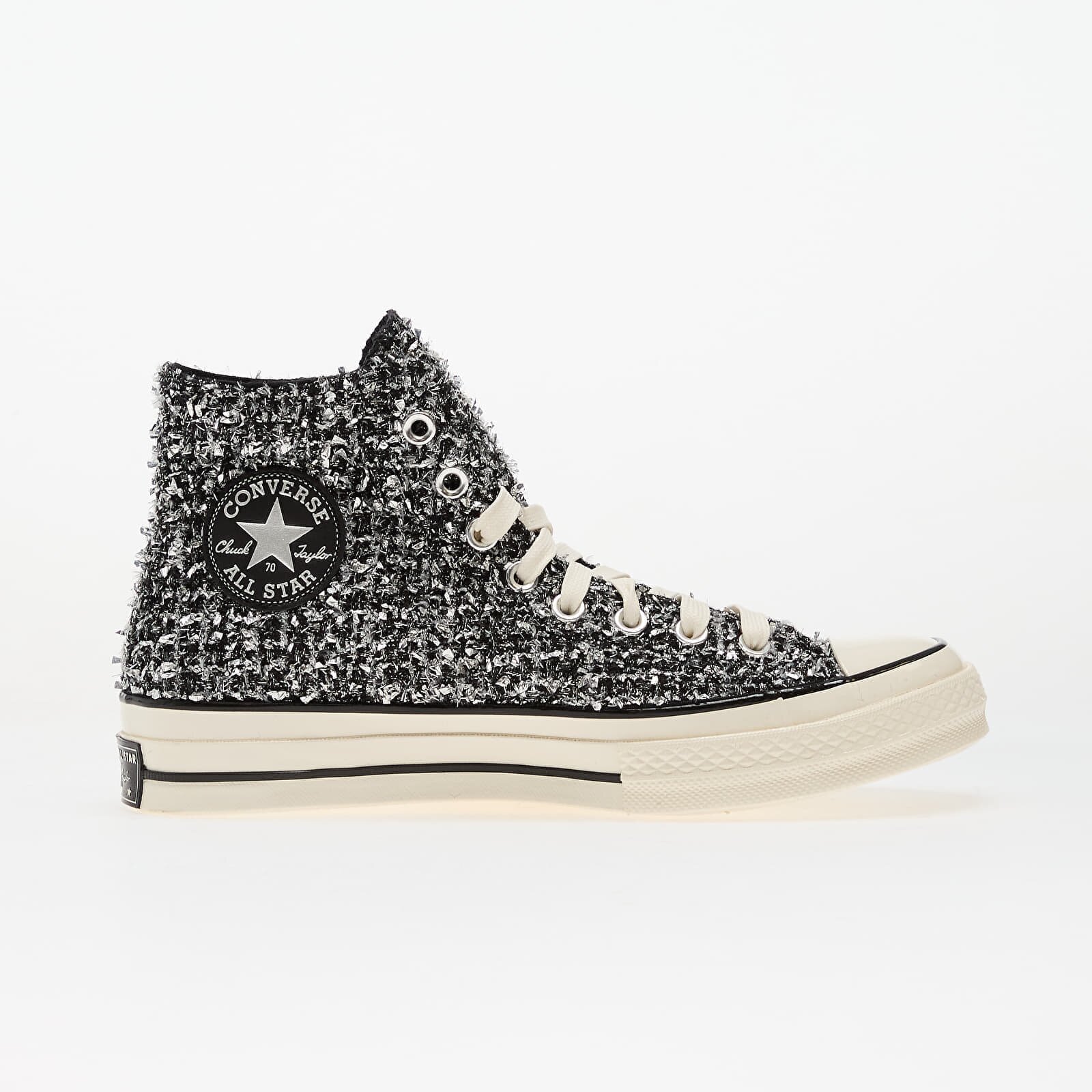 Converse Сникърси Chuck 70 Black/ Silver/ Egret