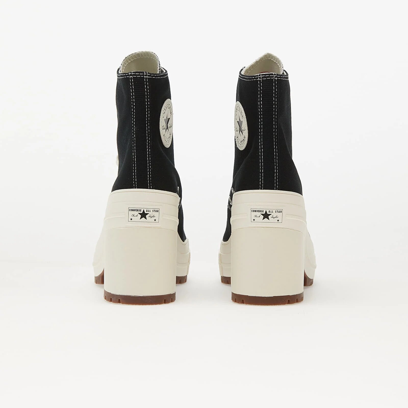 Converse Сникърси Chuck 70 De Luxe Heel Black/ Egret/ Egret