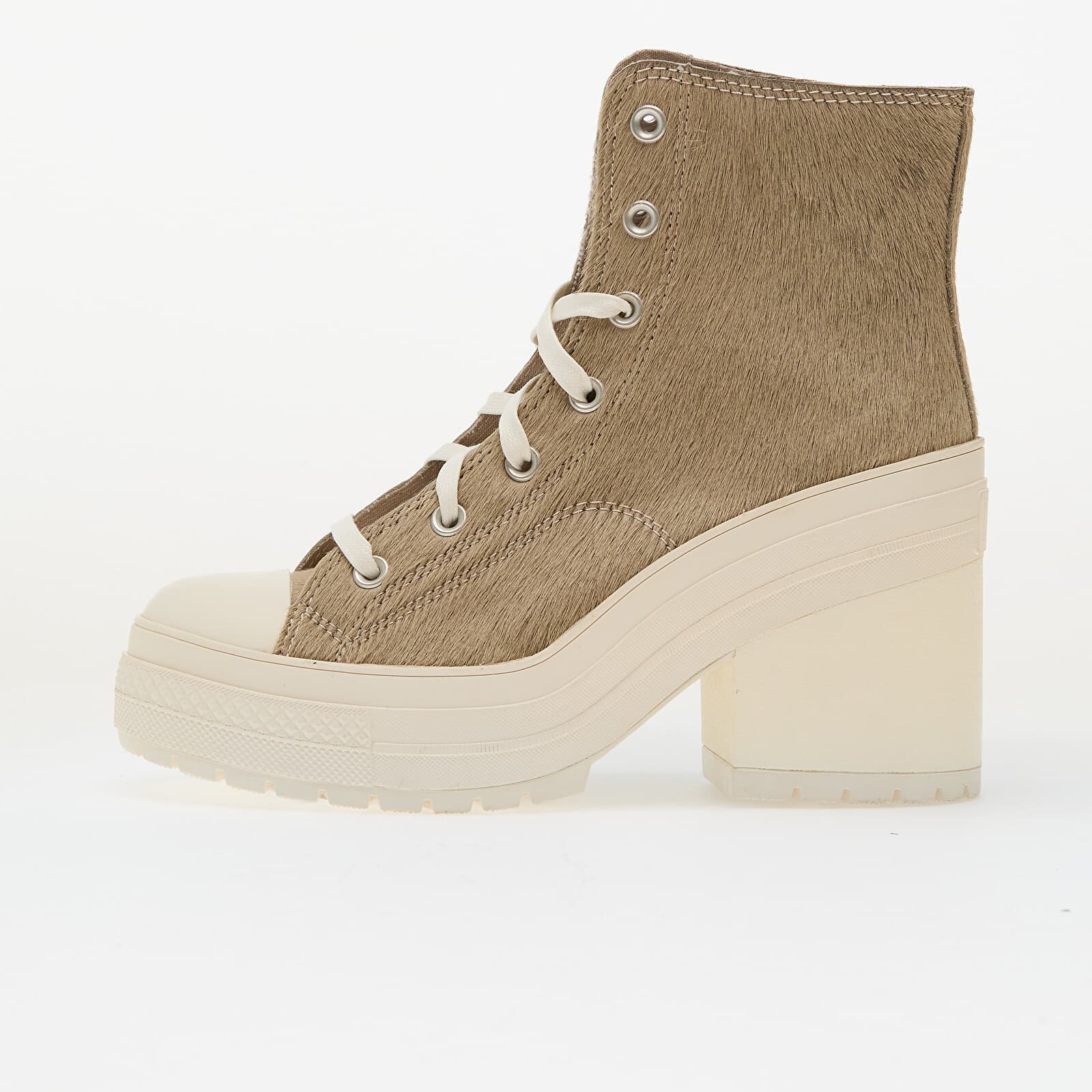 Converse Сникърси Chuck 70 De Luxe Heel Hi Warm Clay/ Egret