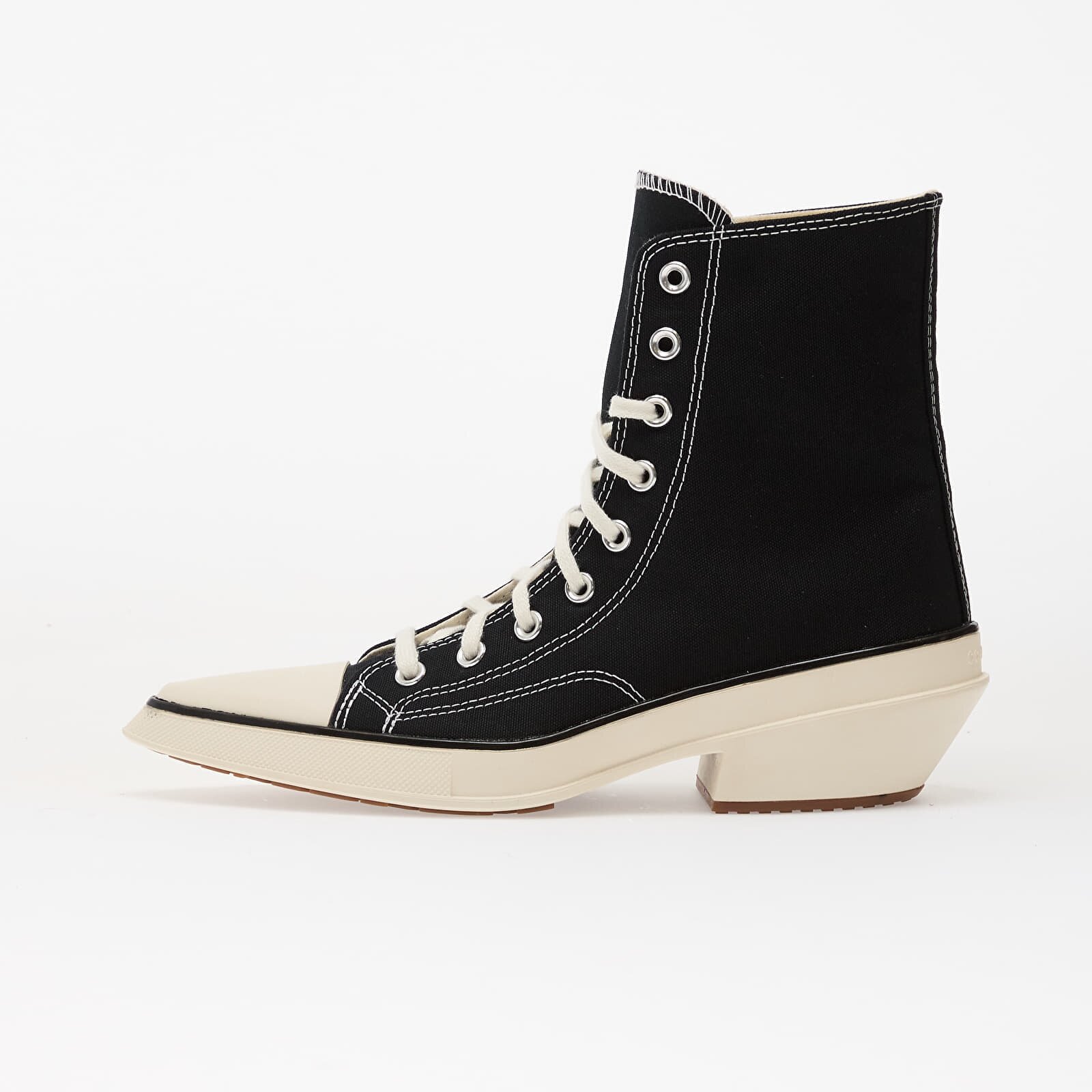 Converse Сникърси Chuck 70 De Luxe Pointed Hi Black/ White/ Black