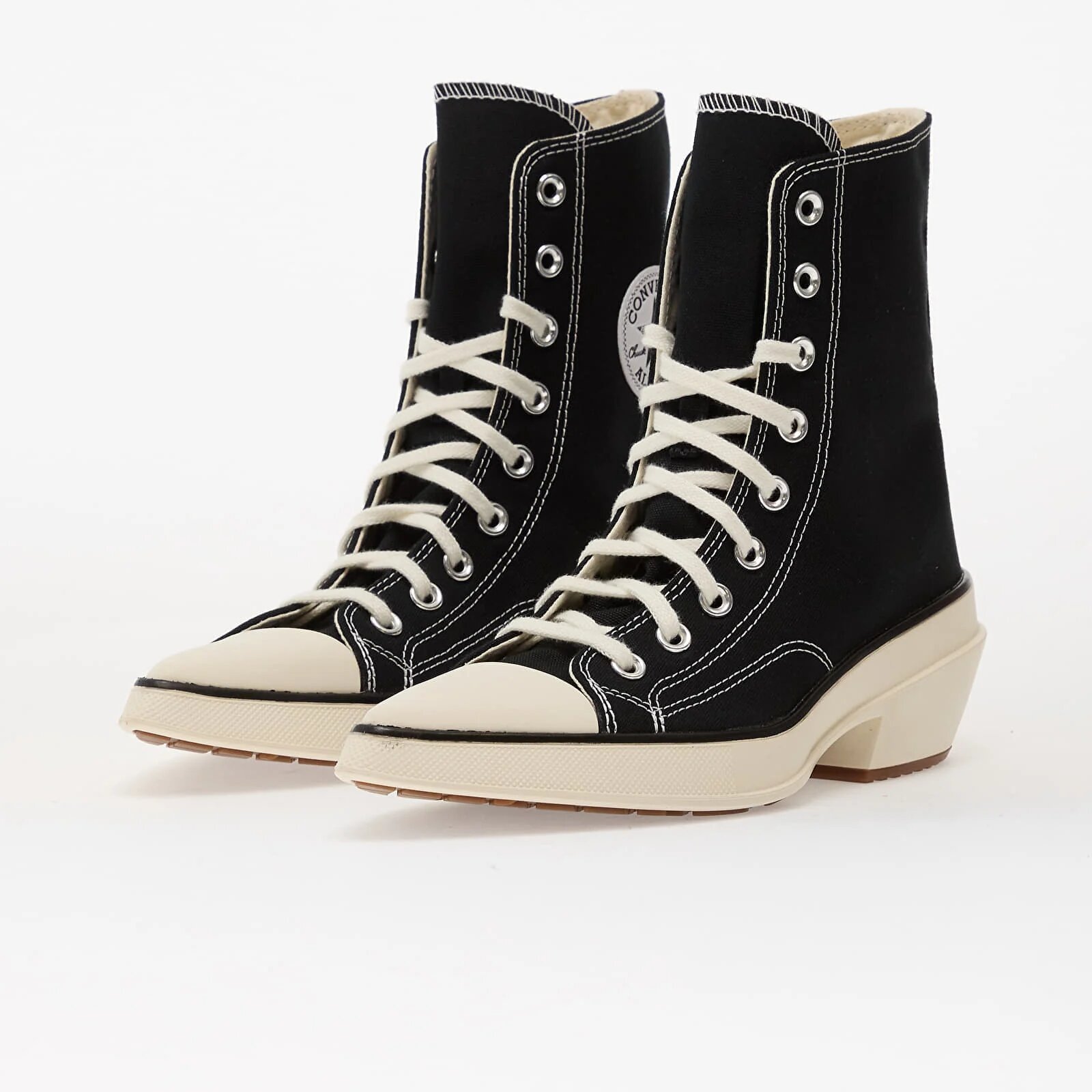 Converse Сникърси Chuck 70 De Luxe Pointed Hi Black/ White/ Black