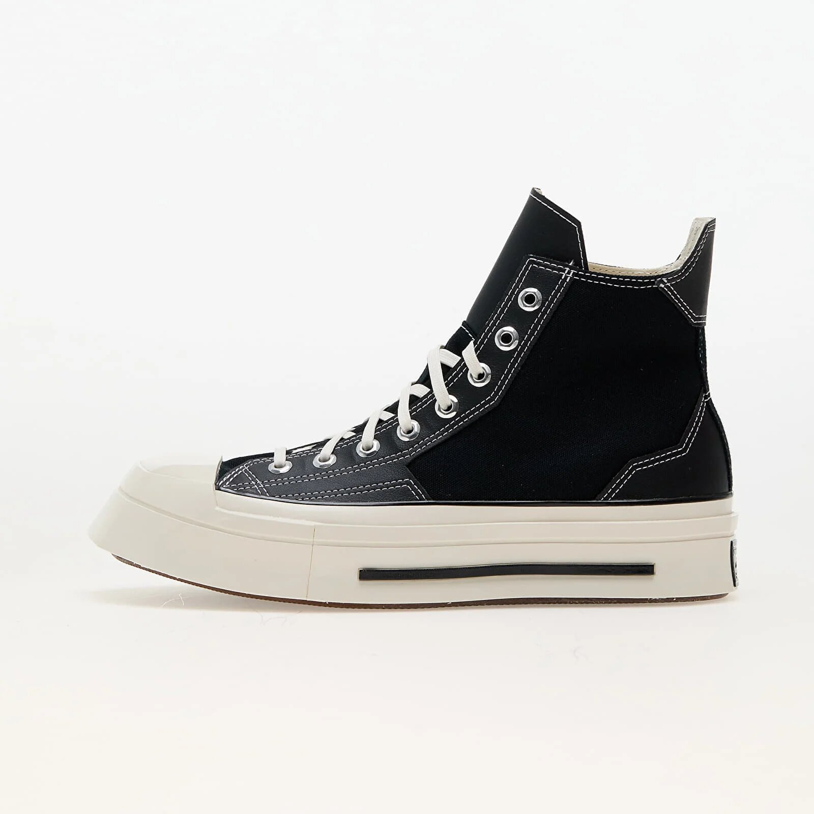 Converse Сникърси Chuck 70 De Luxe Squared Black/ Black/ Egret