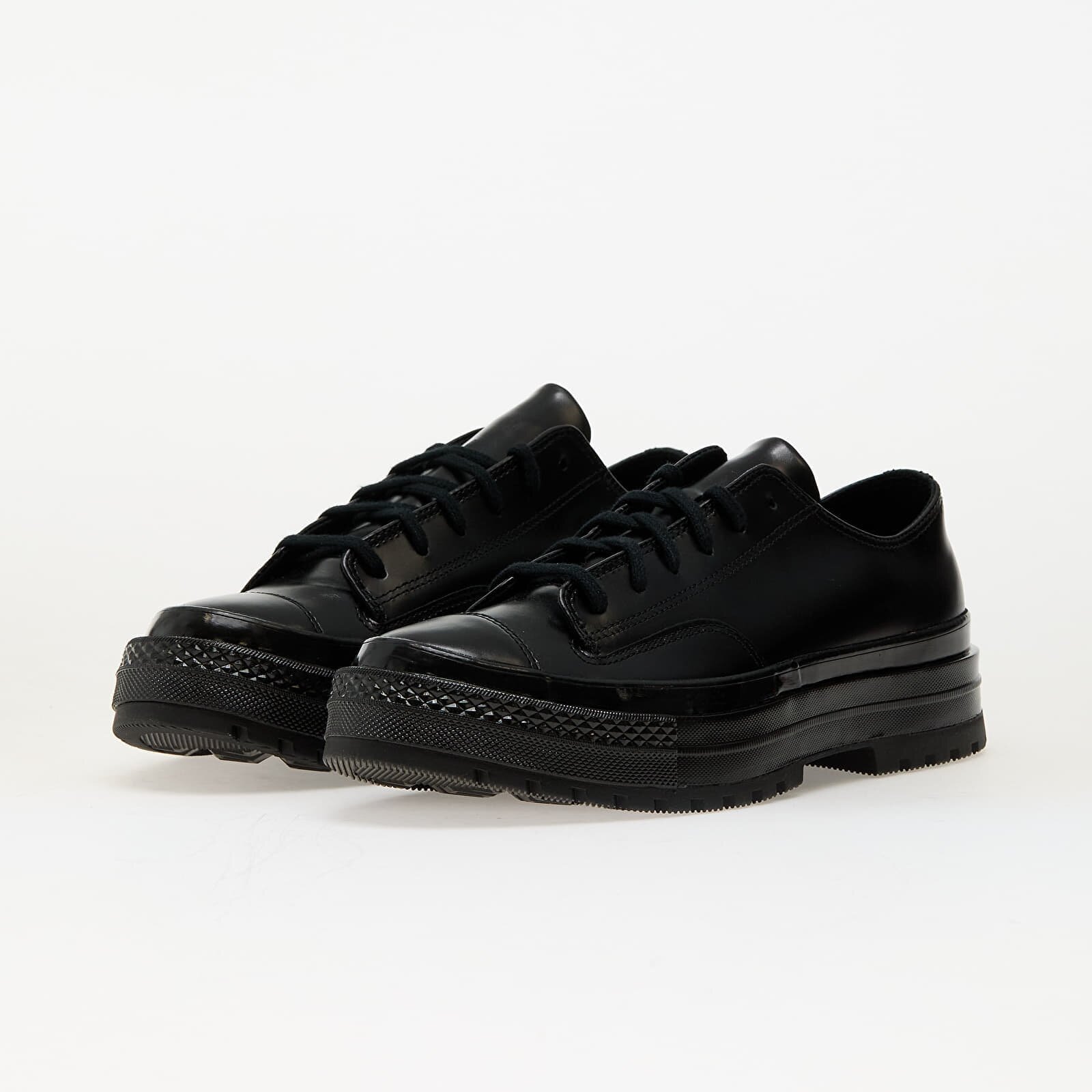 Converse Сникърси Chuck 70 Formal Leather Black/ Black/ Black