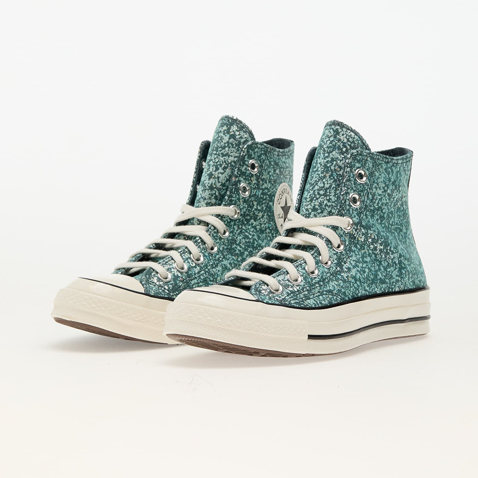 Converse Сникърси Chuck 70 Glitter Newtral Teal/ Egret/ Black