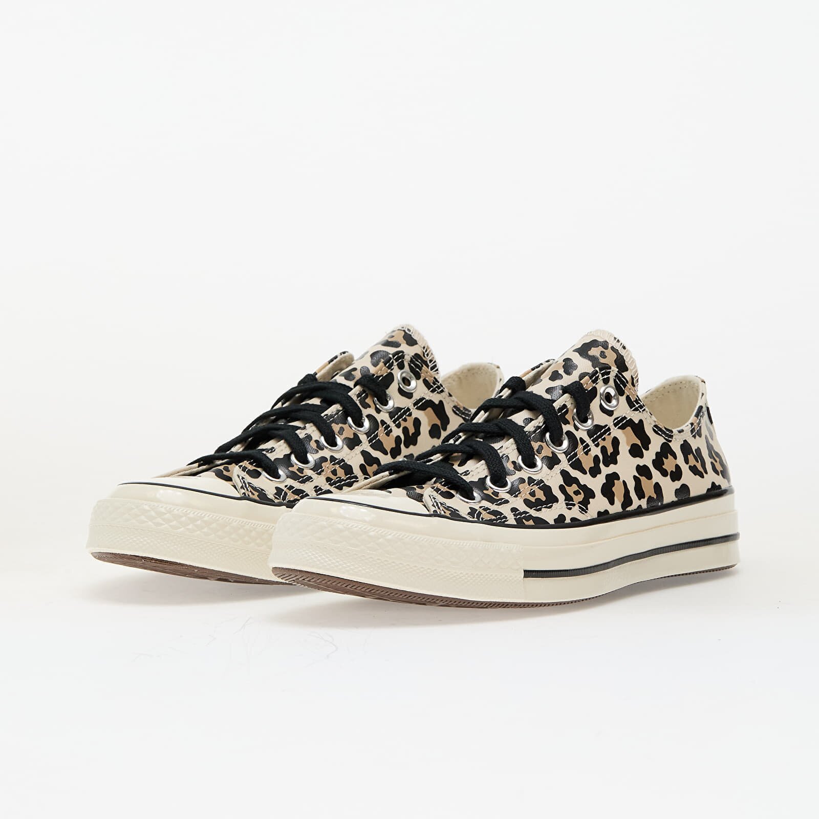 Converse Сникърси Chuck 70 Glow-In-The-Dark Leopard Print Driftwood/ Light Fawn/ Black