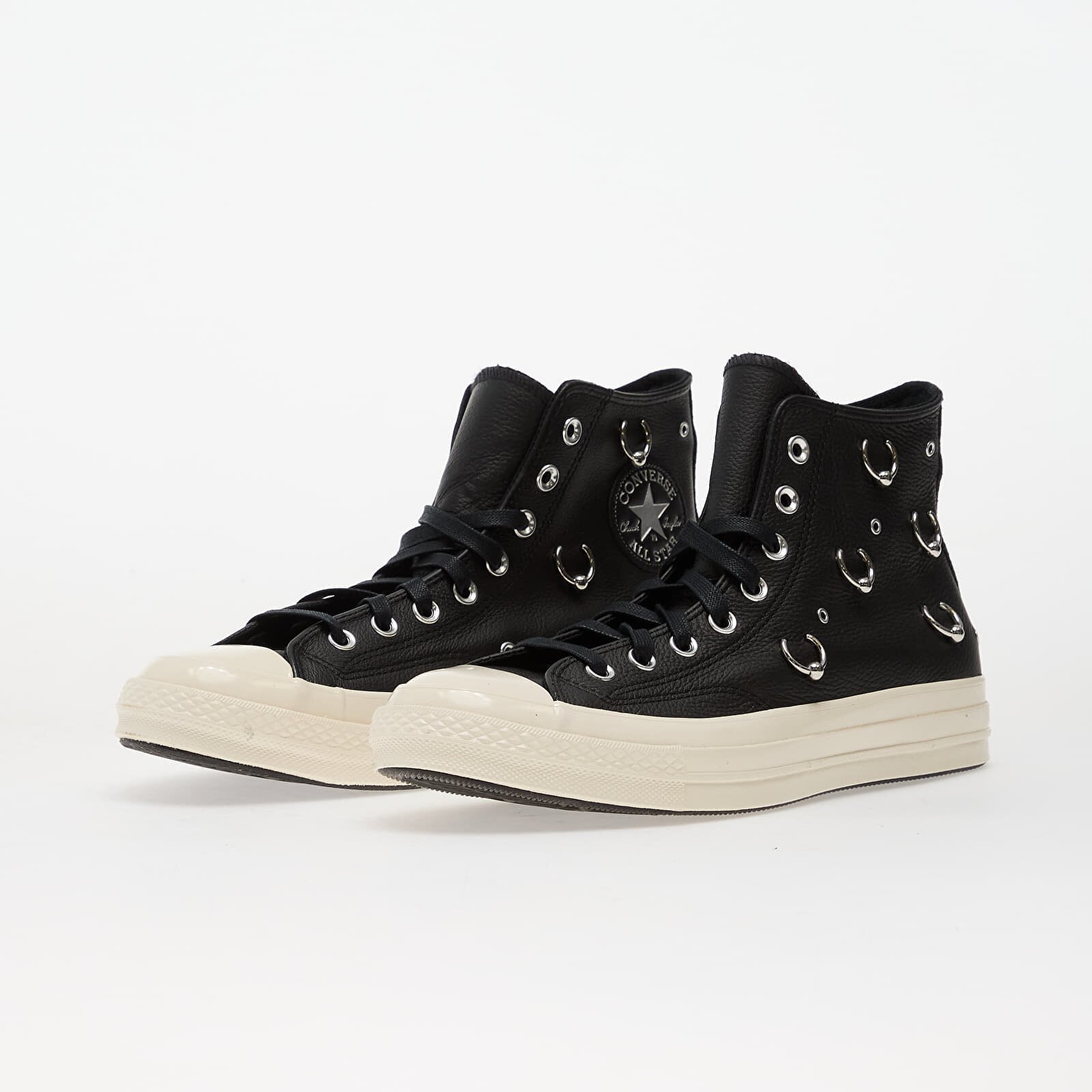 Converse Сникърси Chuck 70 Hi Black/ Silver/ Egret