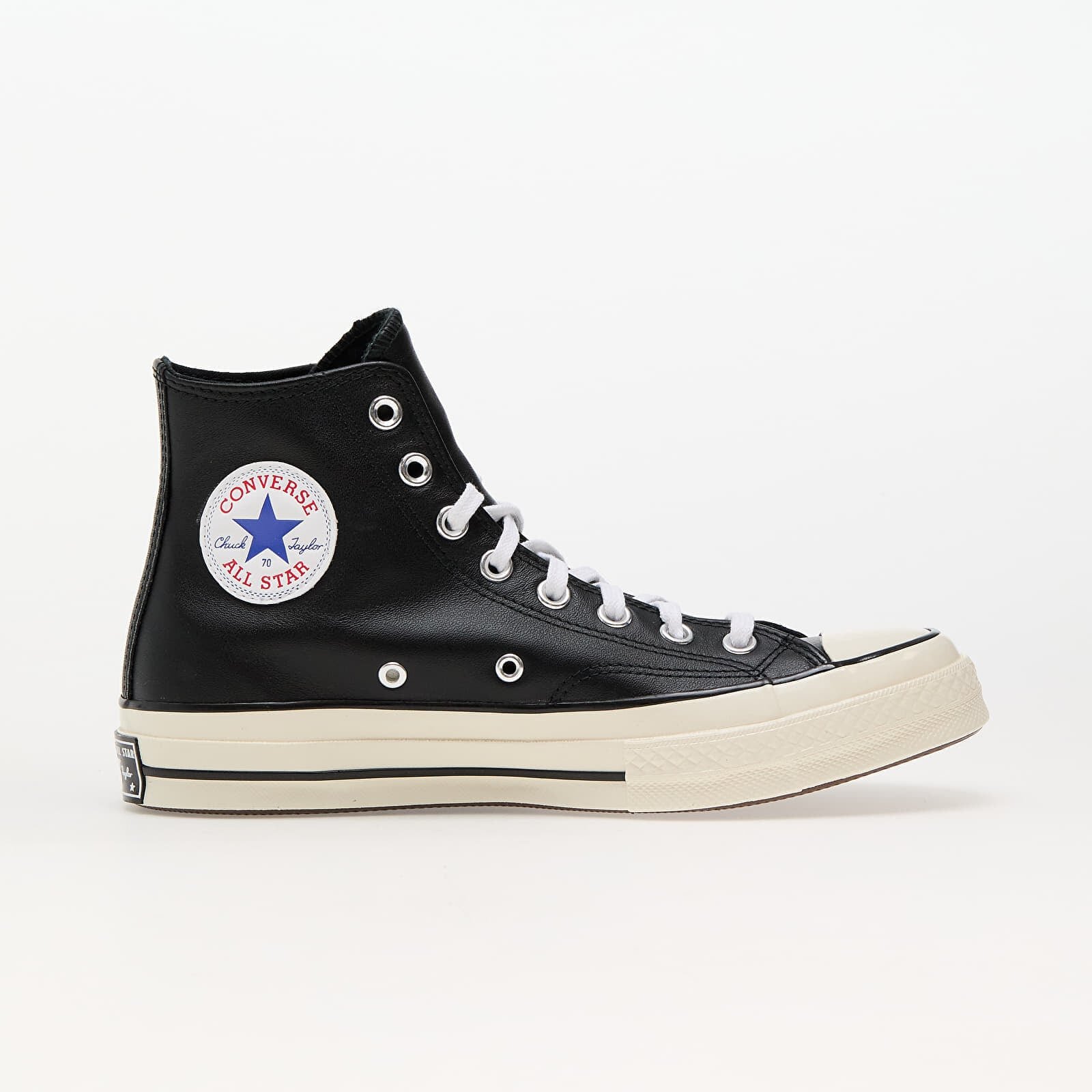 Converse Сникърси Chuck 70 Leather Black/ White/ Egret