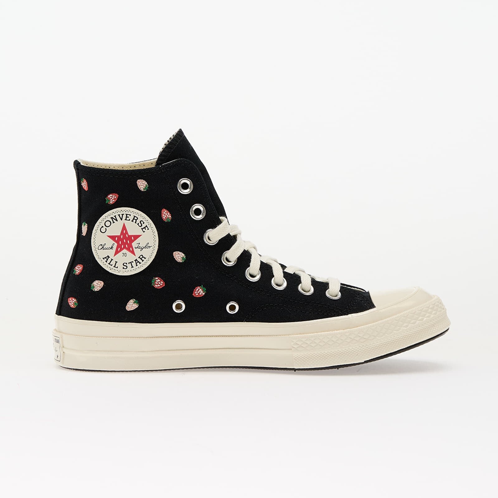 Converse Сникърси Chuck 70 Strawberries Black/ Soft Red/ Green