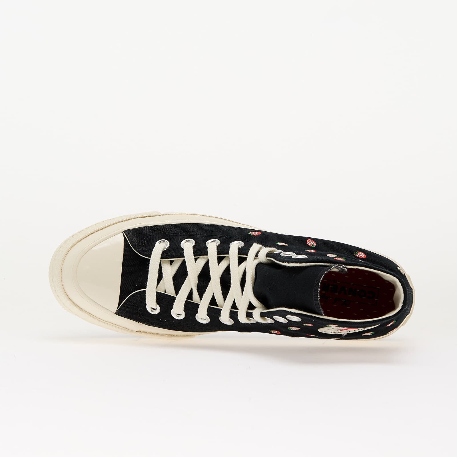 Converse Сникърси Chuck 70 Strawberries Black/ Soft Red/ Green