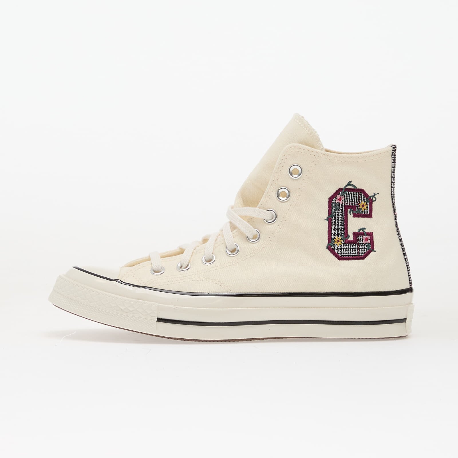 Converse Сникърси Chuck 70 Varsity Vines Hi Egret/ Black/ Frozen Acai