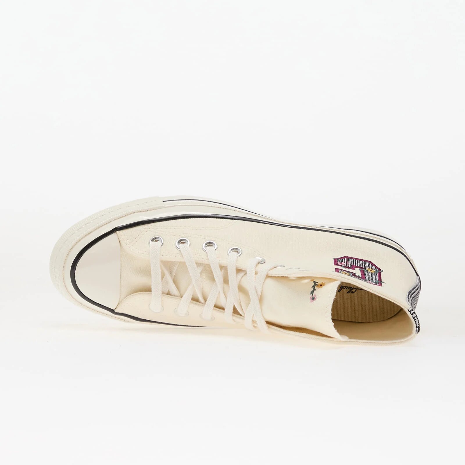 Converse Сникърси Chuck 70 Varsity Vines Hi Egret/ Black/ Frozen Acai