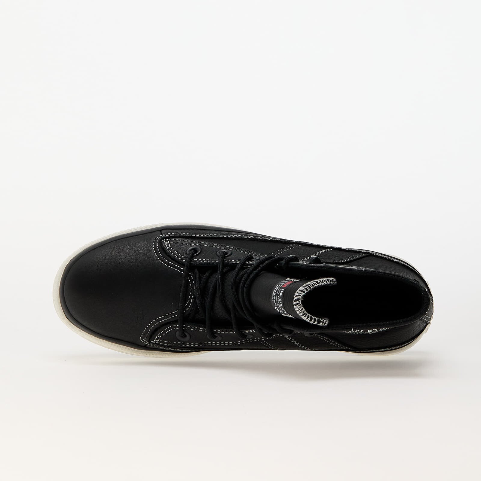 Converse Сникърси Chuck Taylor All Star Equip Waterproof Black/ Black/ Vintage White
