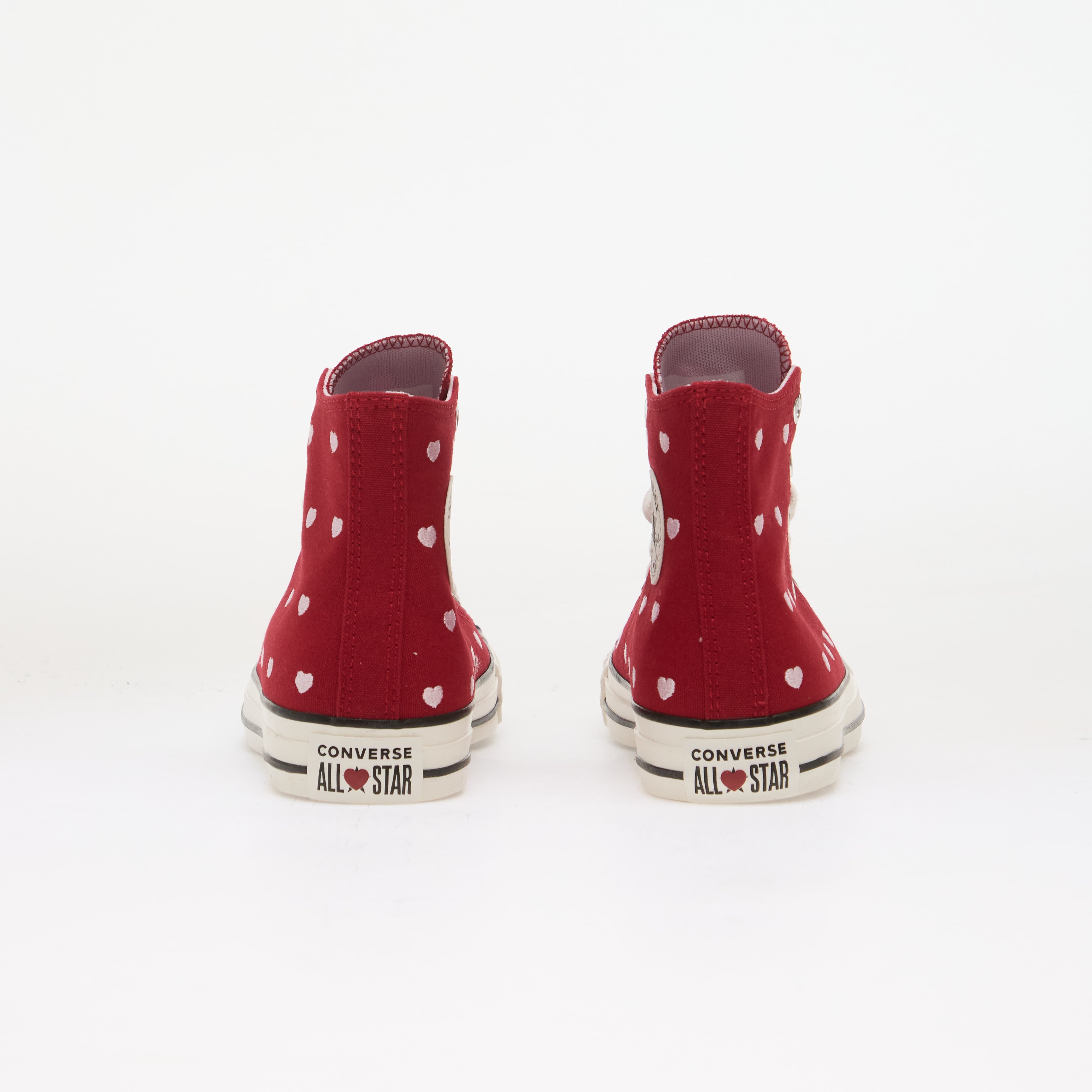 Converse Сникърси Chuck Taylor All Star Hearts & Roses Days Ahead Red/ Vintage White/ New Found Bloom Pink