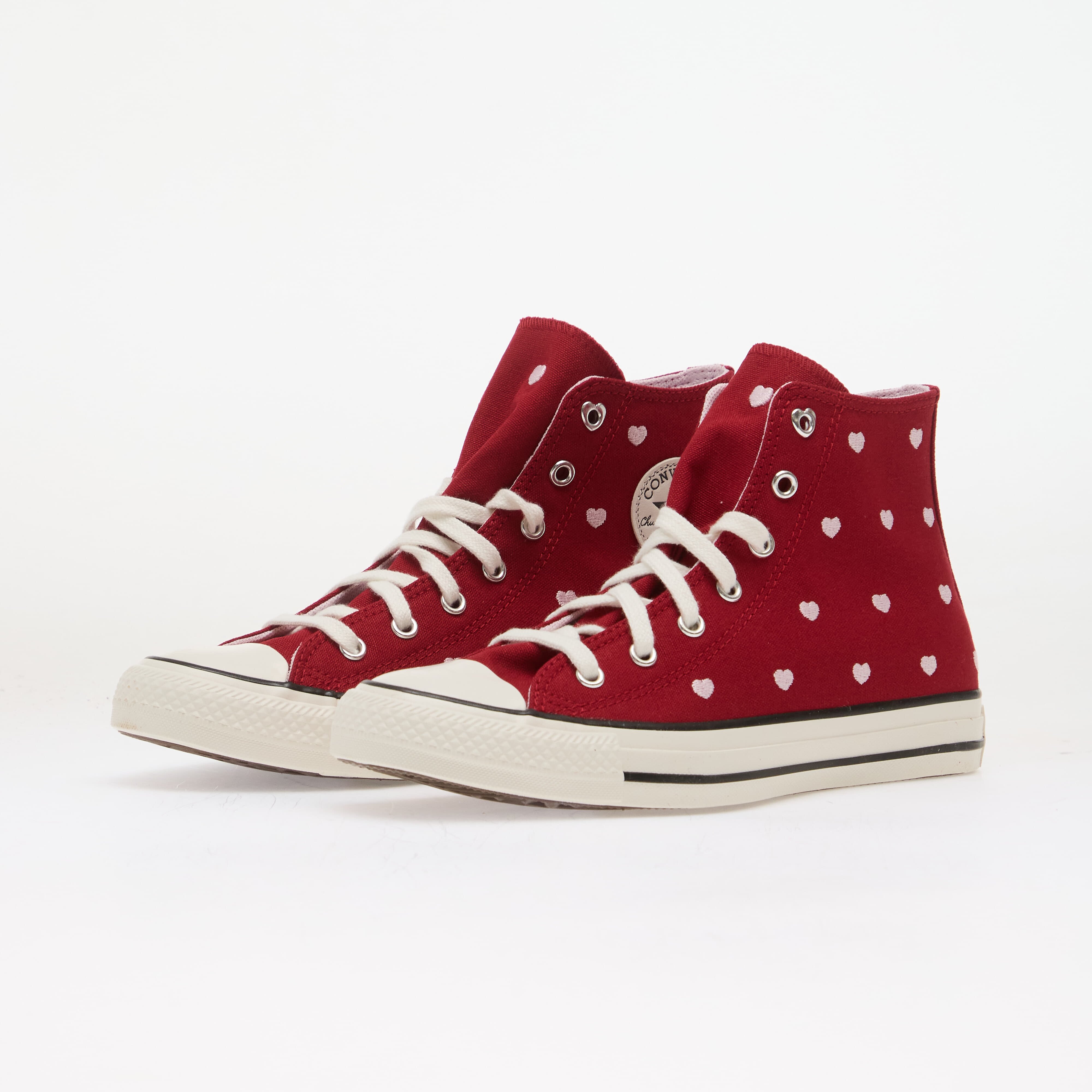 Converse Сникърси Chuck Taylor All Star Hearts & Roses Days Ahead Red/ Vintage White/ New Found Bloom Pink
