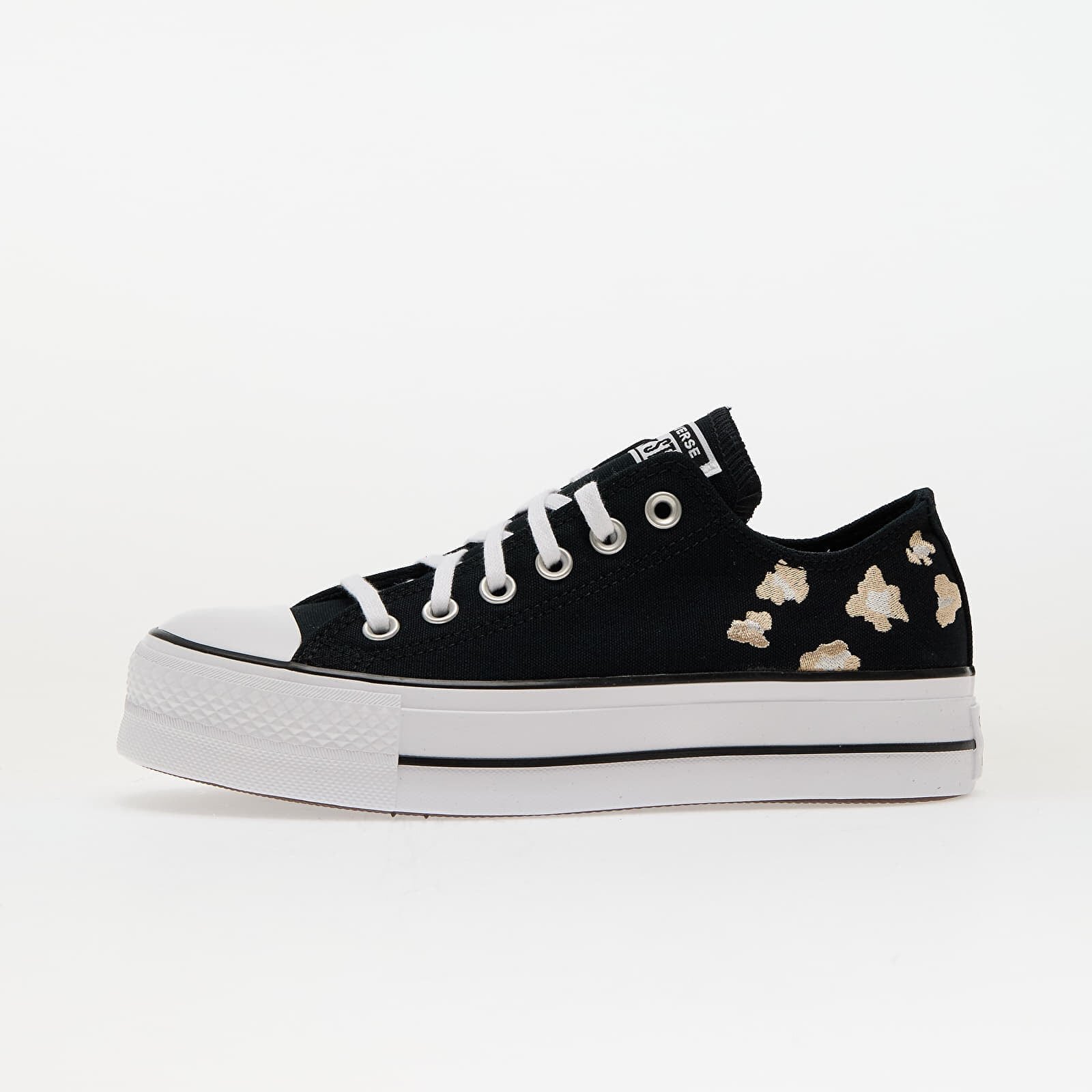 Converse Сникърси Chuck Taylor All Star Lift Black/ Coastal Dune/ White
