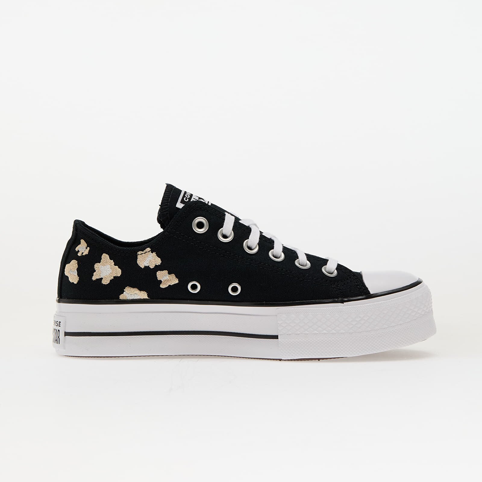 Converse Сникърси Chuck Taylor All Star Lift Black/ Coastal Dune/ White