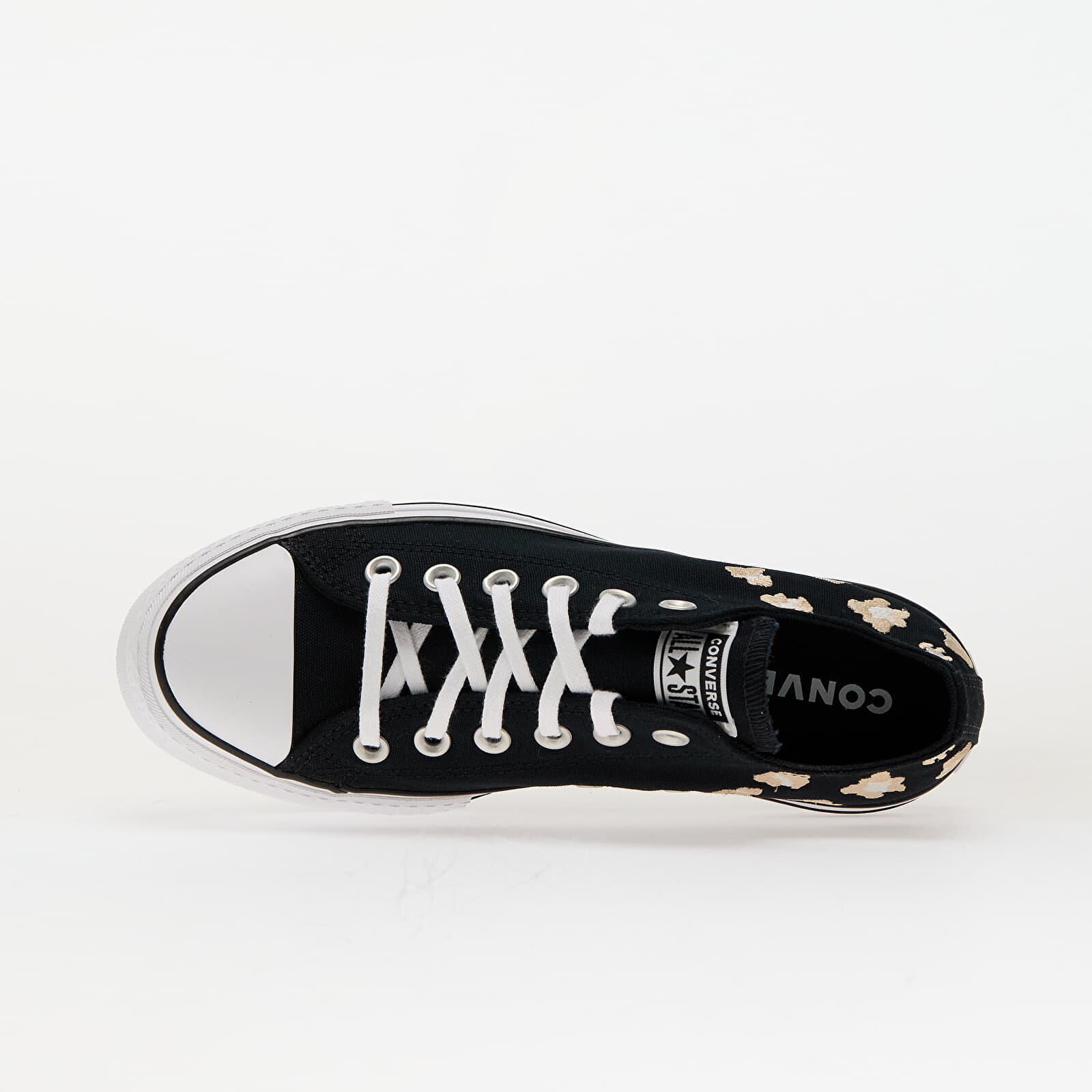 Converse Сникърси Chuck Taylor All Star Lift Black/ Coastal Dune/ White