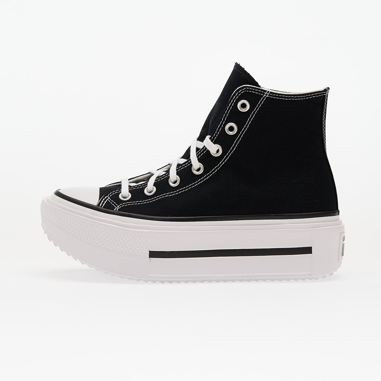 Converse Сникърси Chuck Taylor All Star Lift Double Stack Black/ White/ Black