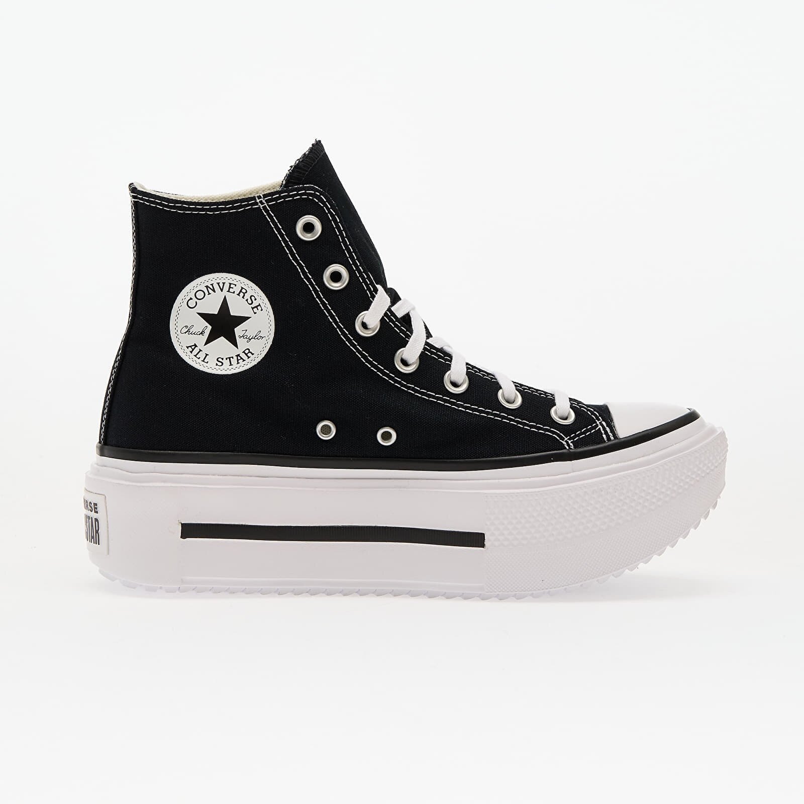 Converse Сникърси Chuck Taylor All Star Lift Double Stack Black/ White/ Black