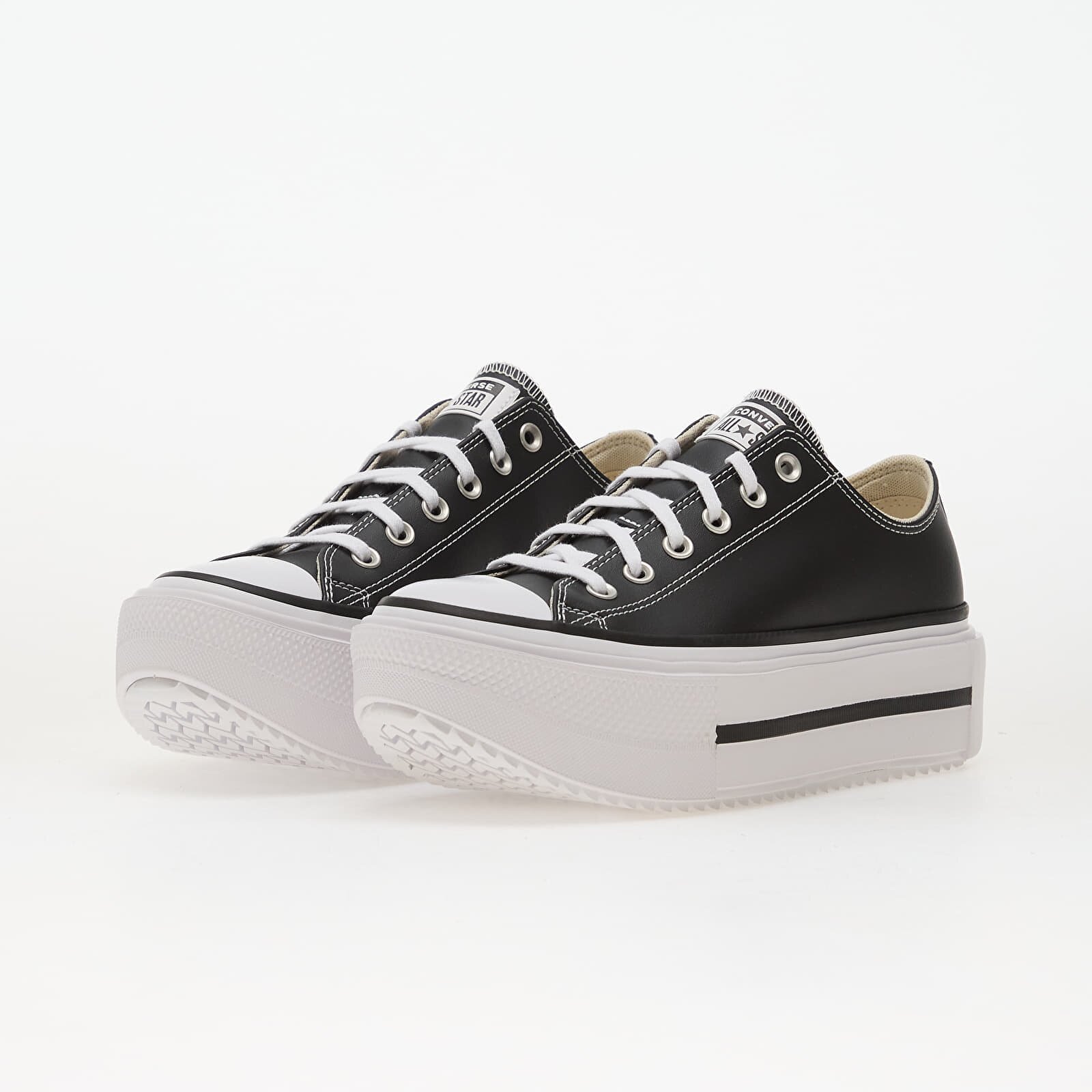 Converse Сникърси Chuck Taylor All Star Lift Double Stack Black/ White/ Black