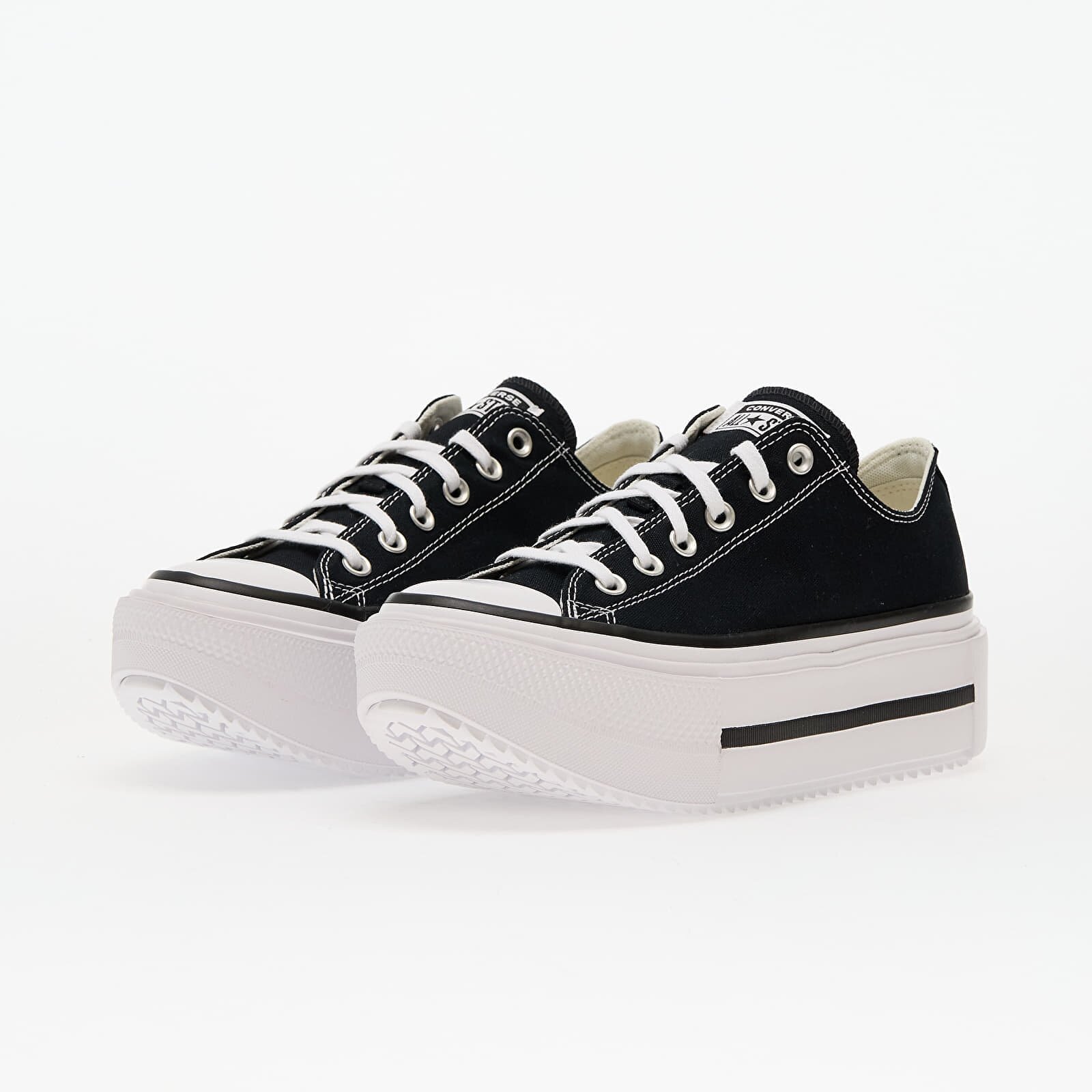 Converse Сникърси Chuck Taylor All Star Lift Double Stack Black/ White/ Black