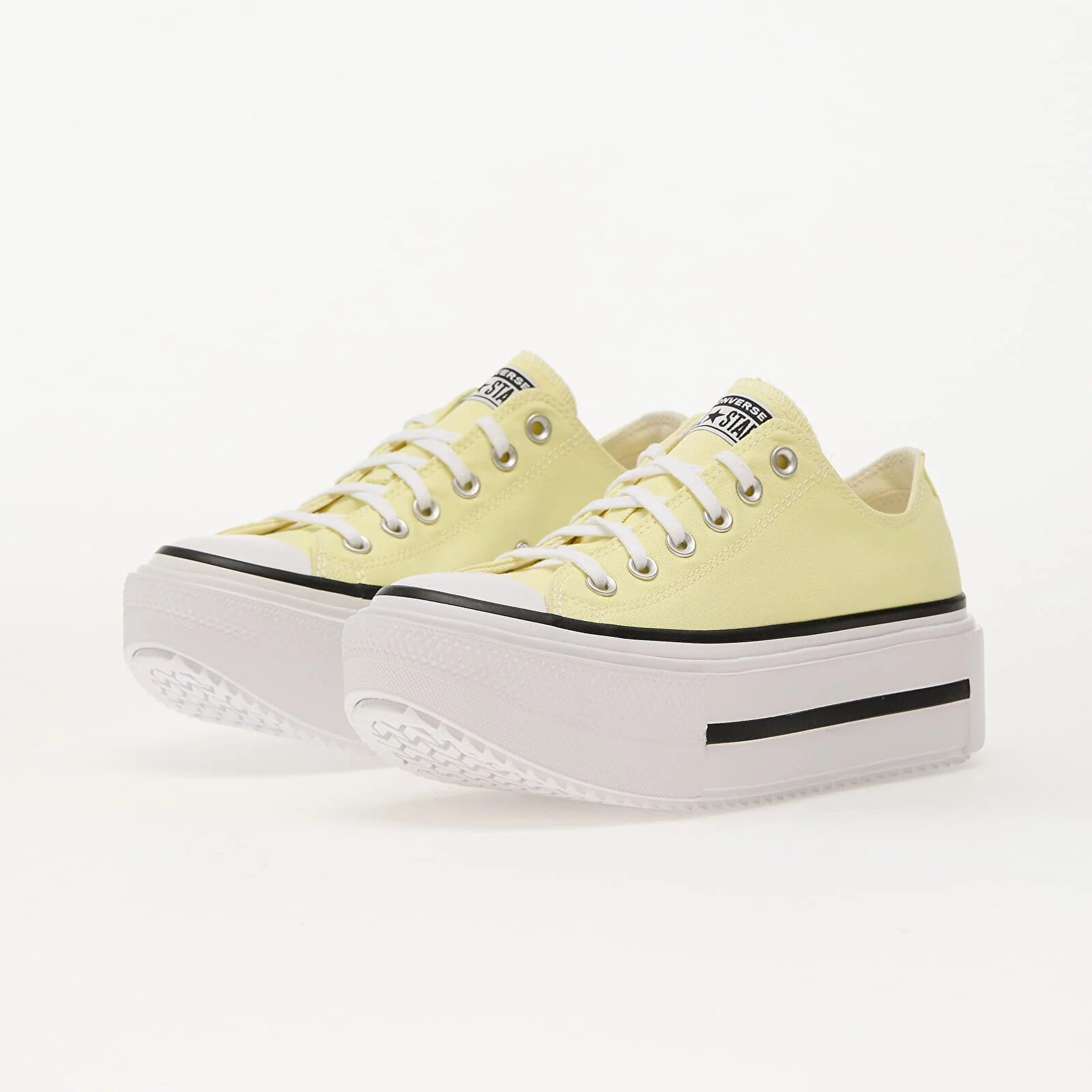 Converse Сникърси Chuck Taylor All Star Lift Double Stack Lemon Slushy/ White/ Black