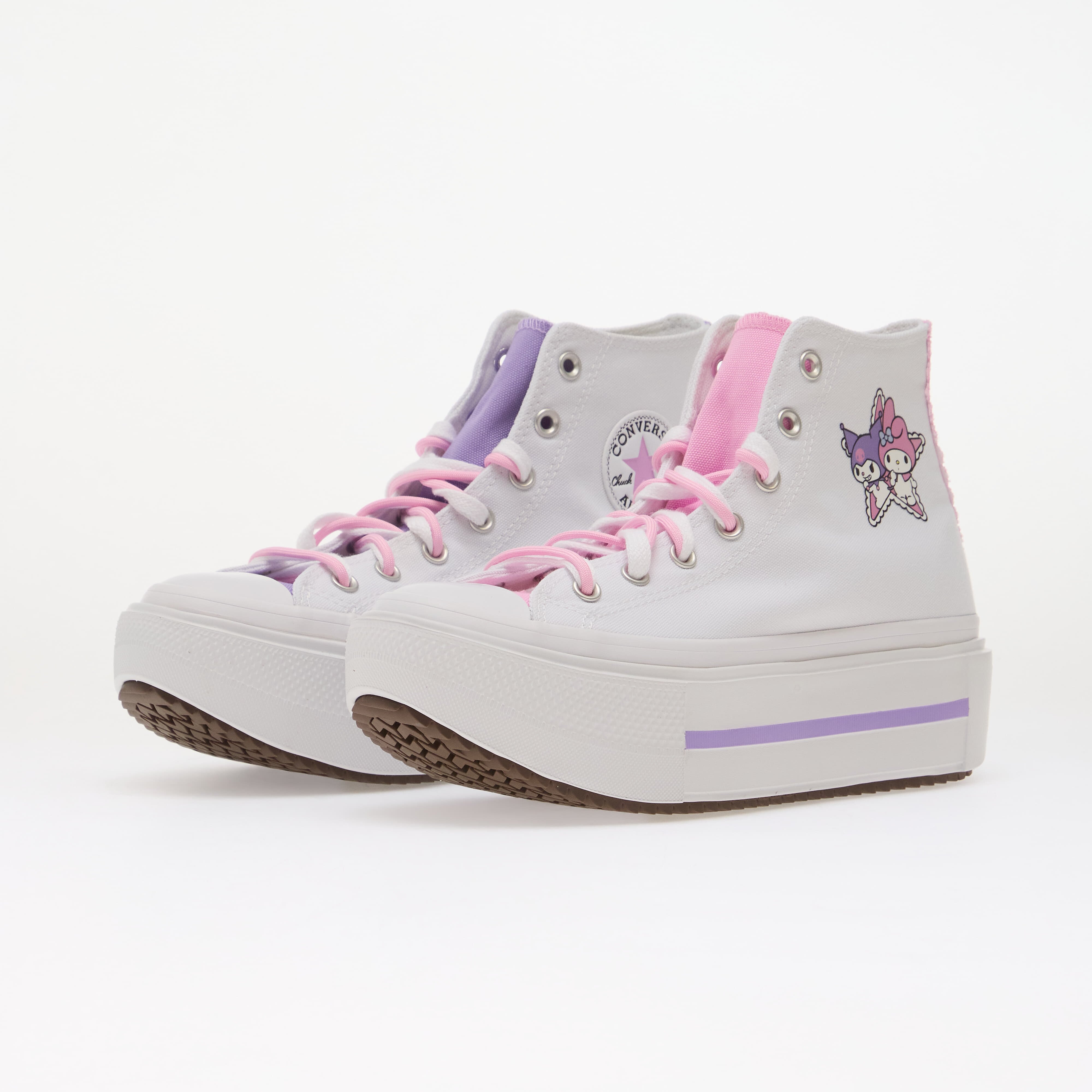 Converse Сникърси Chuck Taylor All Star Lift Double Stack White