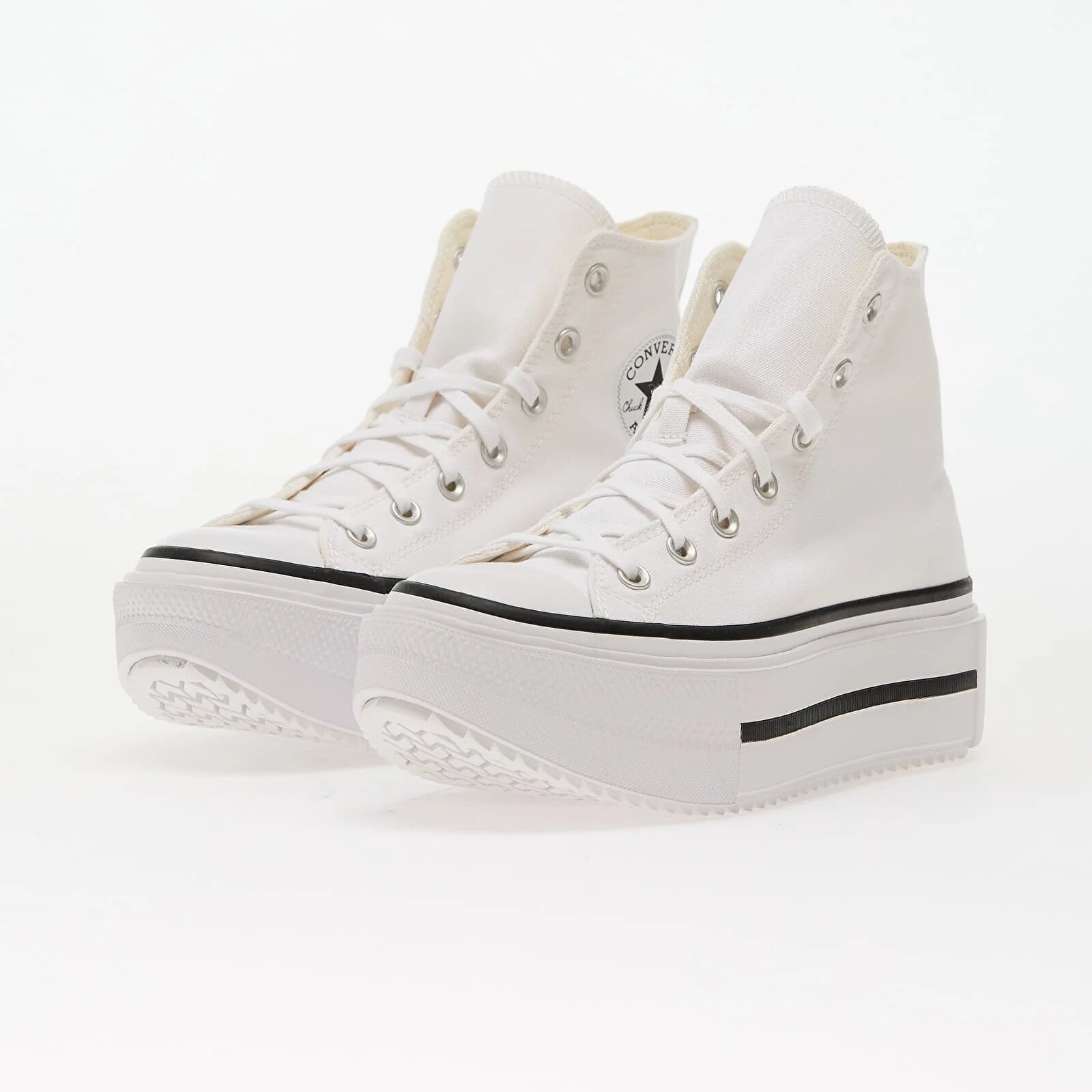 Converse Сникърси Chuck Taylor All Star Lift Double Stack White/ Black/ White