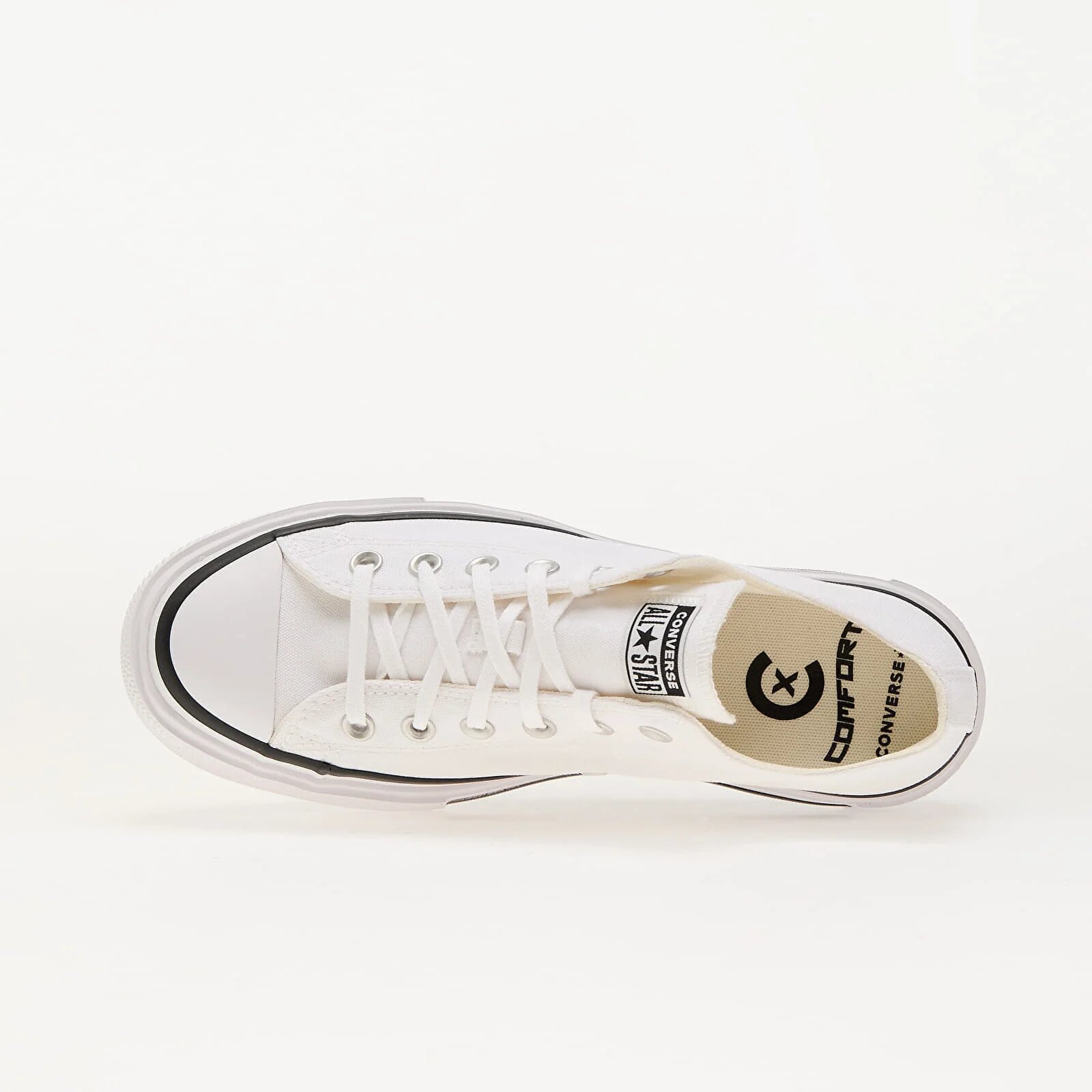 Converse Сникърси Chuck Taylor All Star Lift Double Stack White/ Black/ White