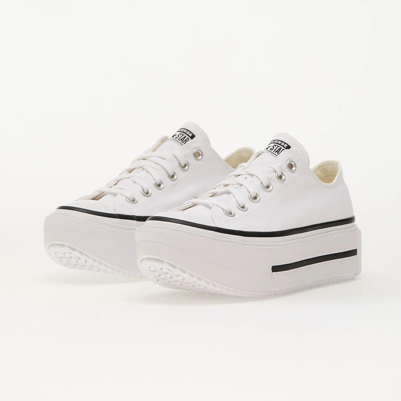 Converse Сникърси Chuck Taylor All Star Lift Double Stack White/ Black/ White