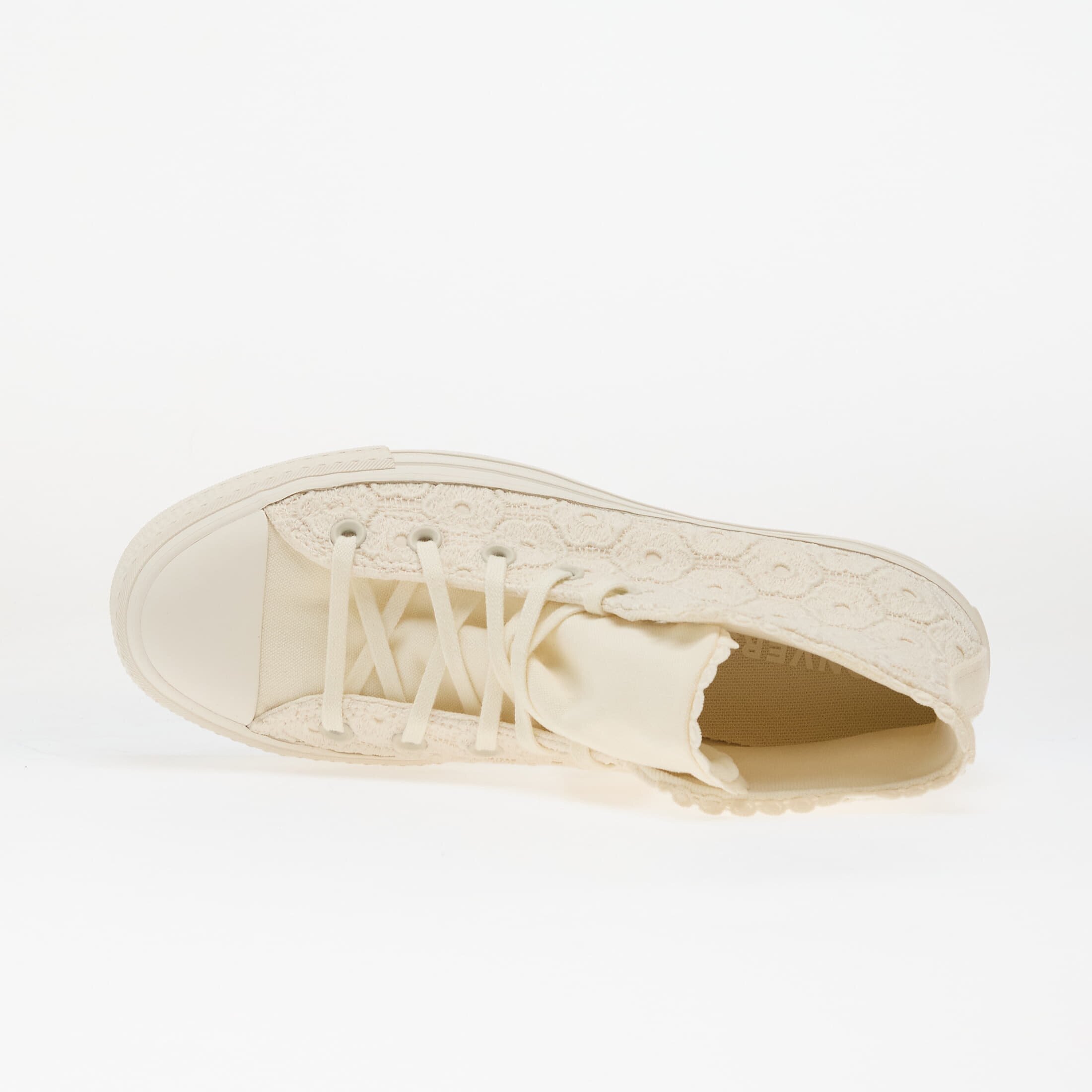 Converse Сникърси Chuck Taylor All Star Lift Egret/ Egret/ Vintage White