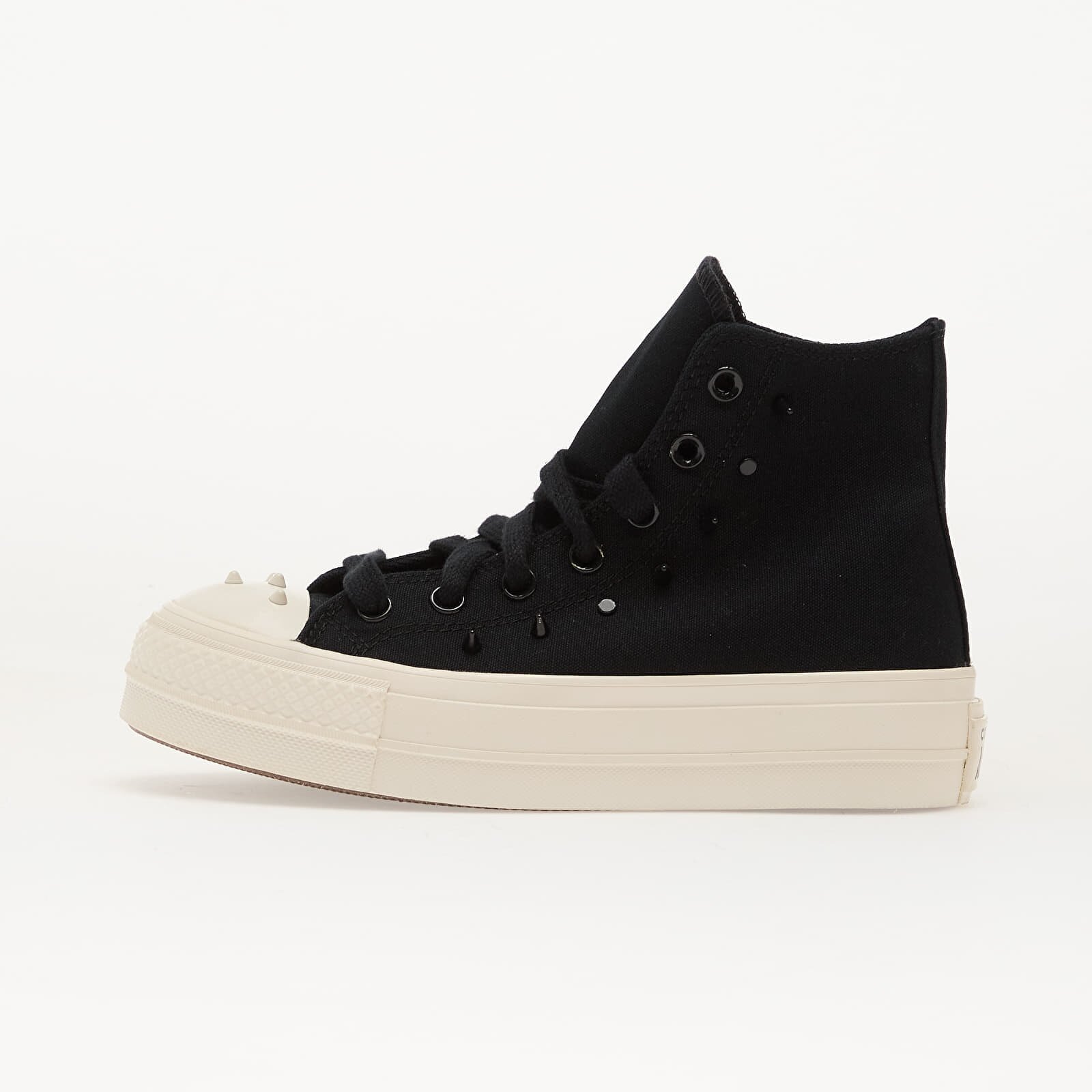 Converse Сникърси Chuck Taylor All Star Lift Hi Black/ Vintage White/ Black