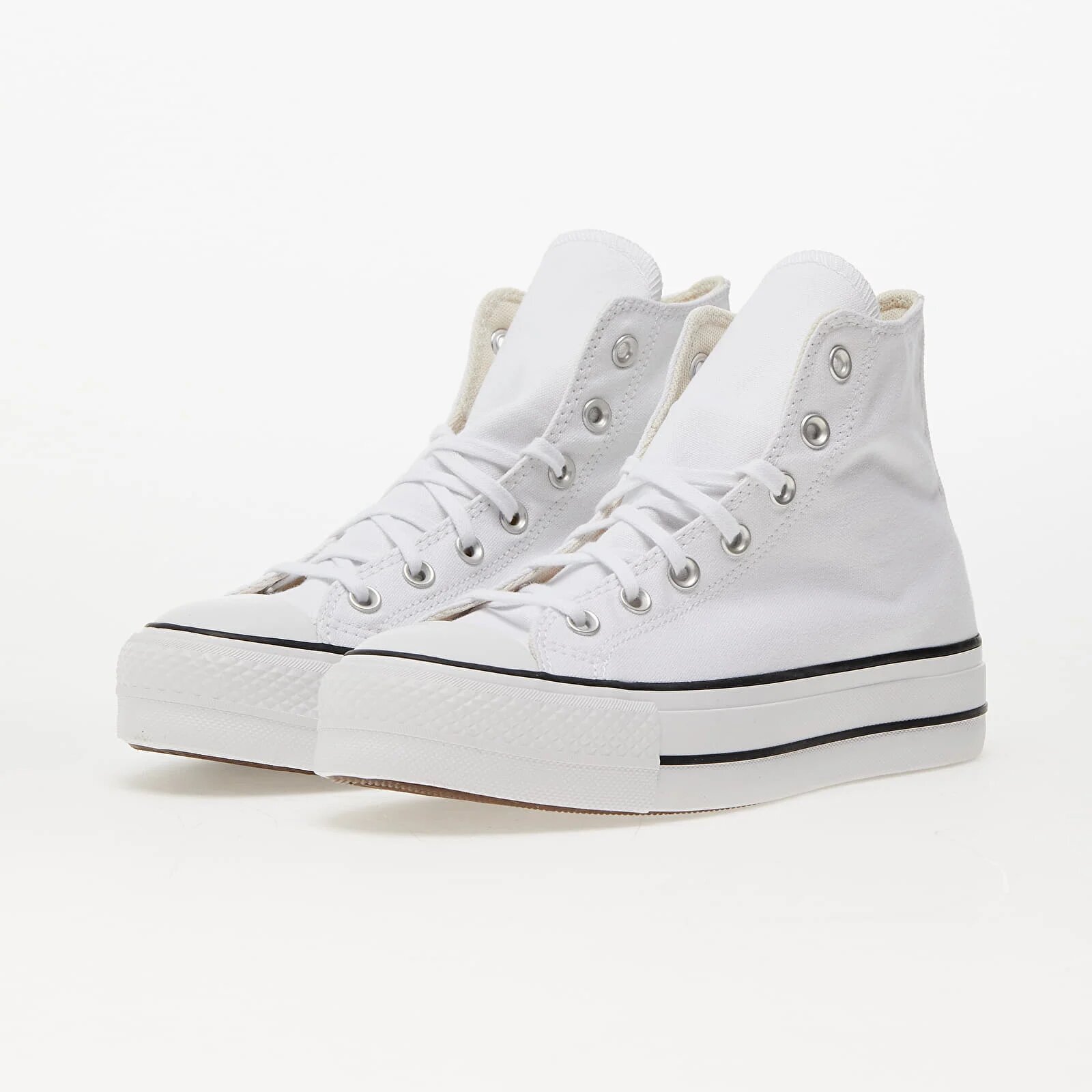 Converse Сникърси Chuck Taylor All Star Lift Hi White/ Black/ White