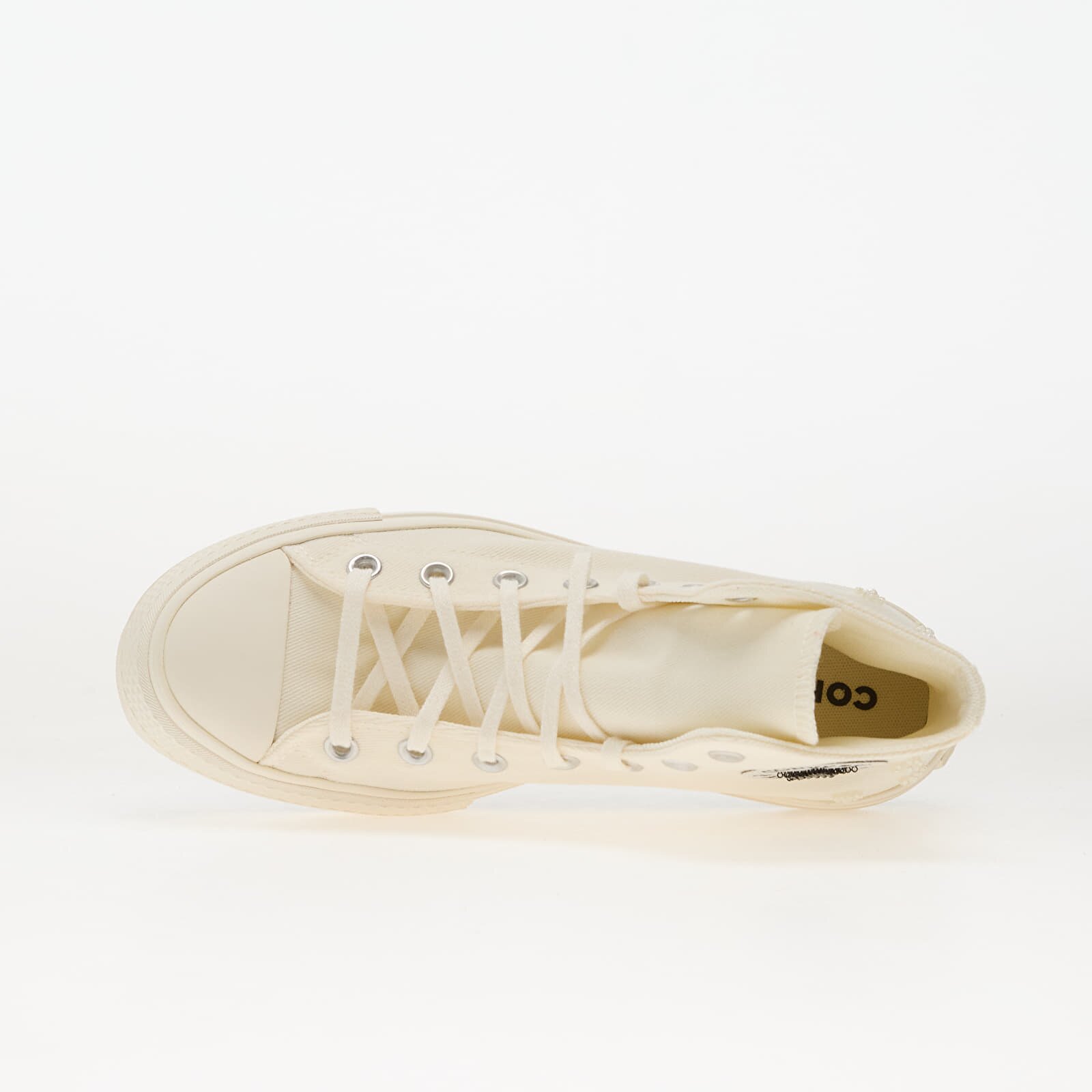 Converse Сникърси Chuck Taylor All Star Lift Khaki/ Off White