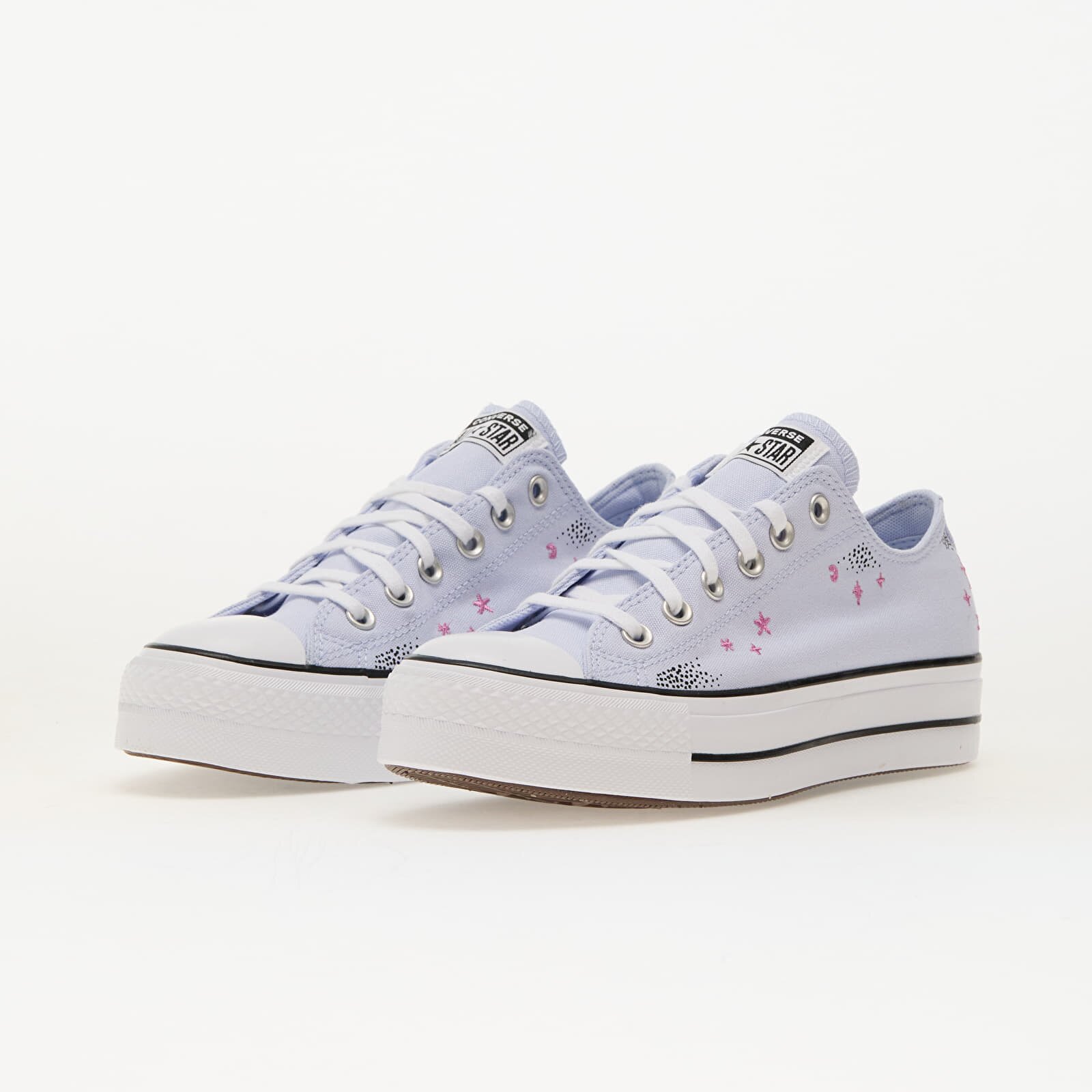 Converse Сникърси Chuck Taylor All Star Lift Platform Celestial Blueberry Ice/ Cactus Bud/ White