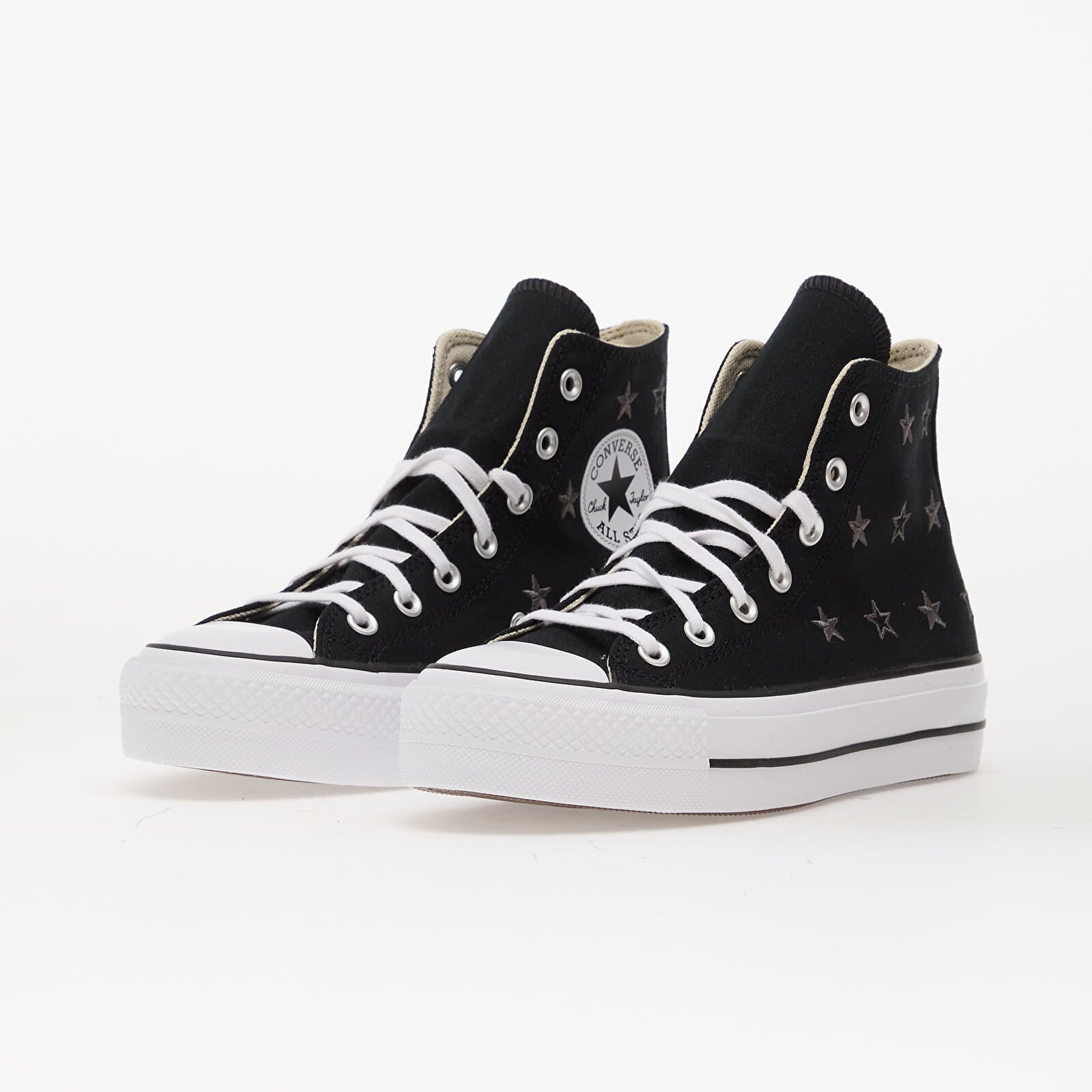 Converse Сникърси Chuck Taylor All Star Lift Platform Celestial Hi Black/ Natural Ivory/ White