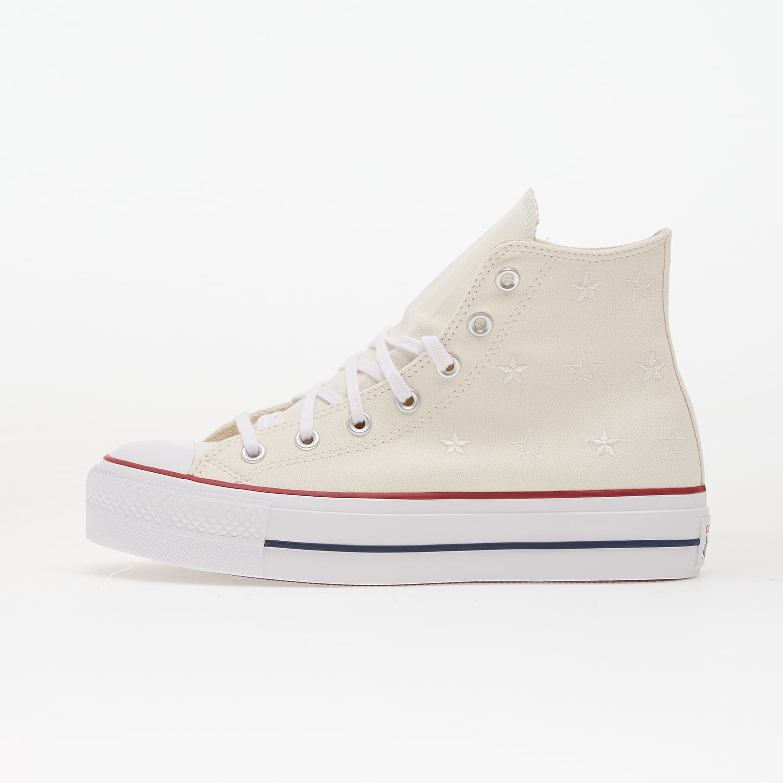 Converse Сникърси Chuck Taylor All Star Lift Platform Celestial Hi Vintage White/ Red/ Navy