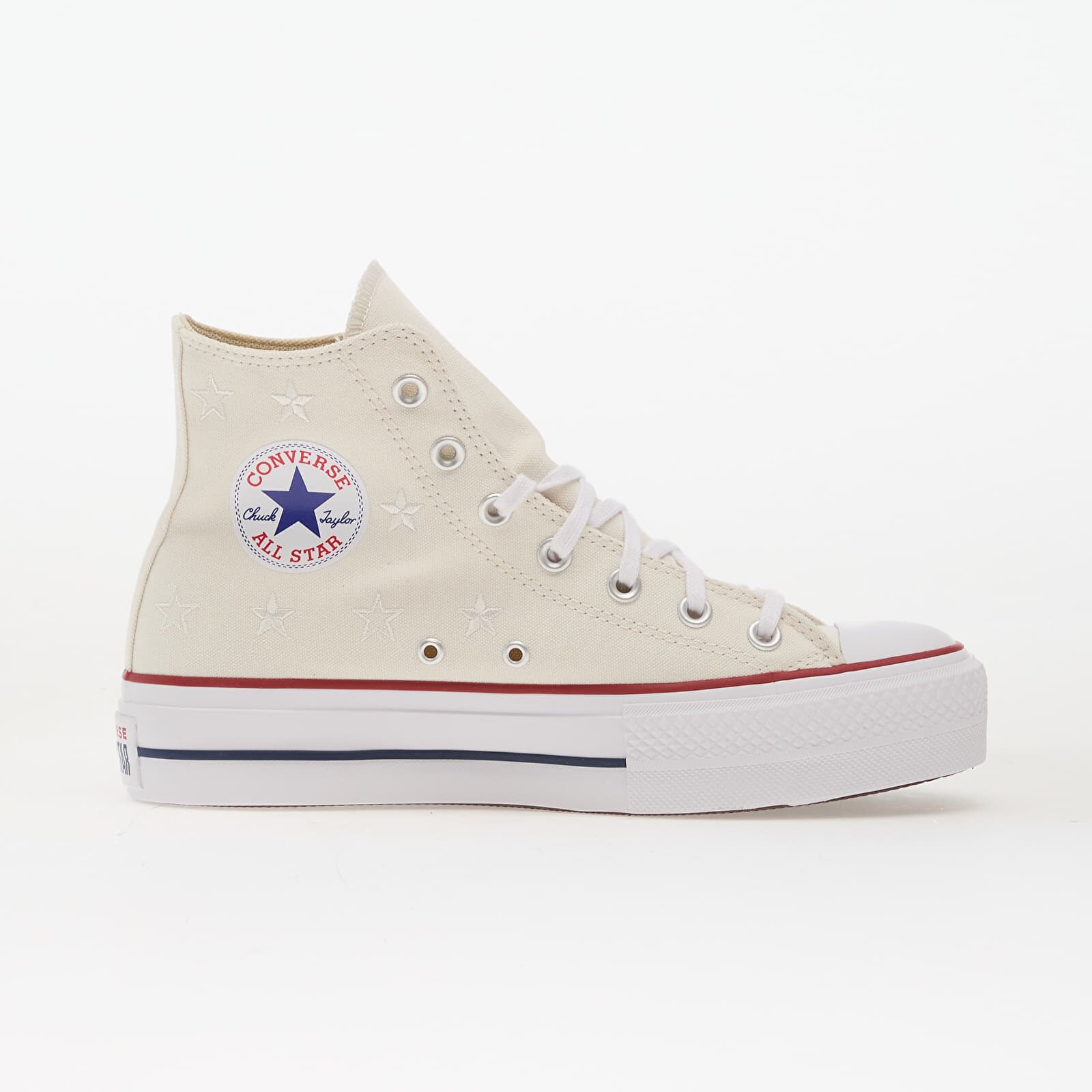Converse Сникърси Chuck Taylor All Star Lift Platform Celestial Hi Vintage White/ Red/ Navy