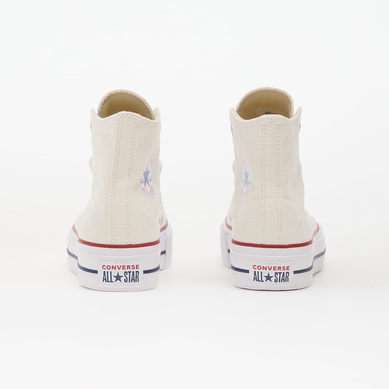 Converse Сникърси Chuck Taylor All Star Lift Platform Celestial Hi Vintage White/ Red/ Navy