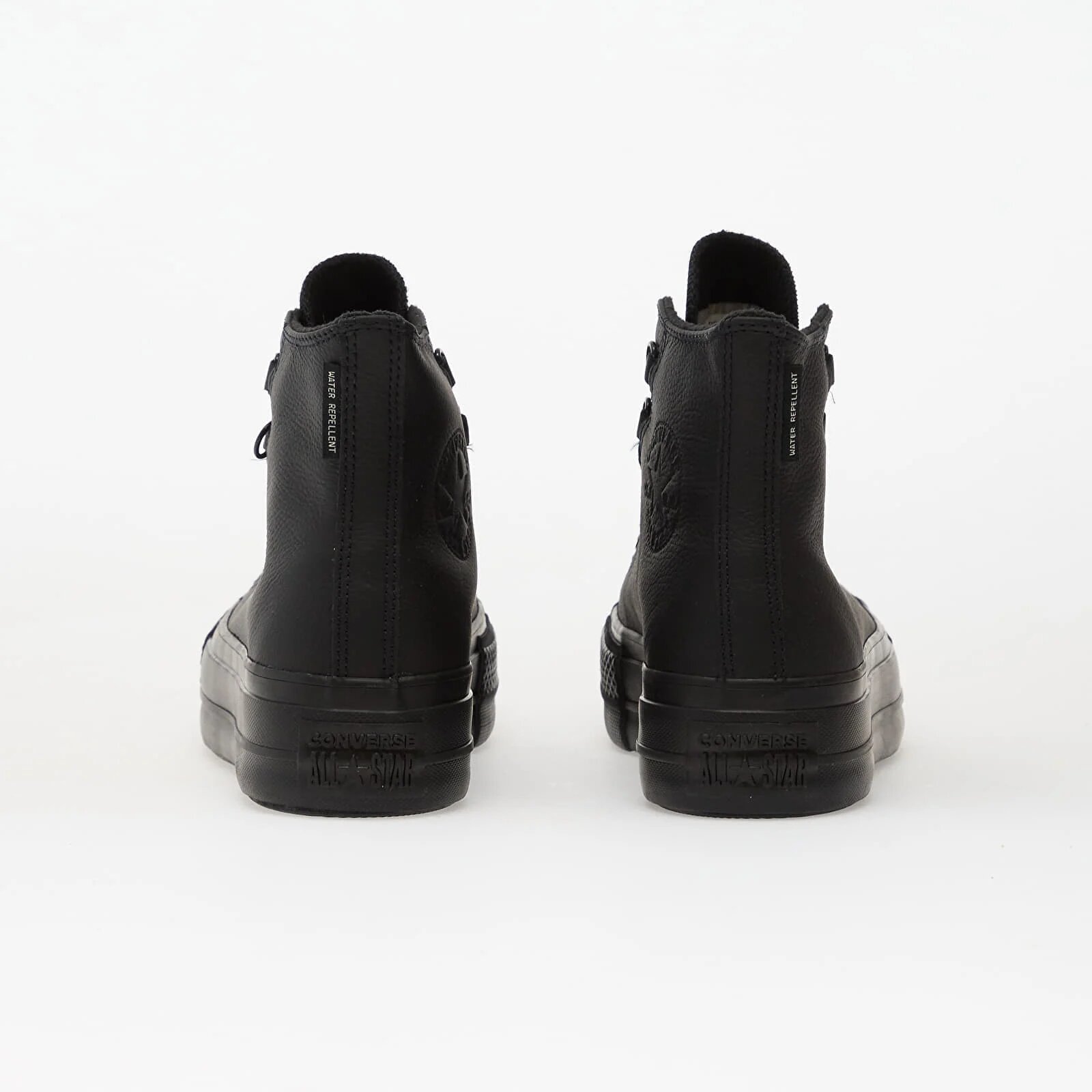 Converse Сникърси Chuck Taylor All Star Lift Platform Leather Hi Black/ Black/ Black