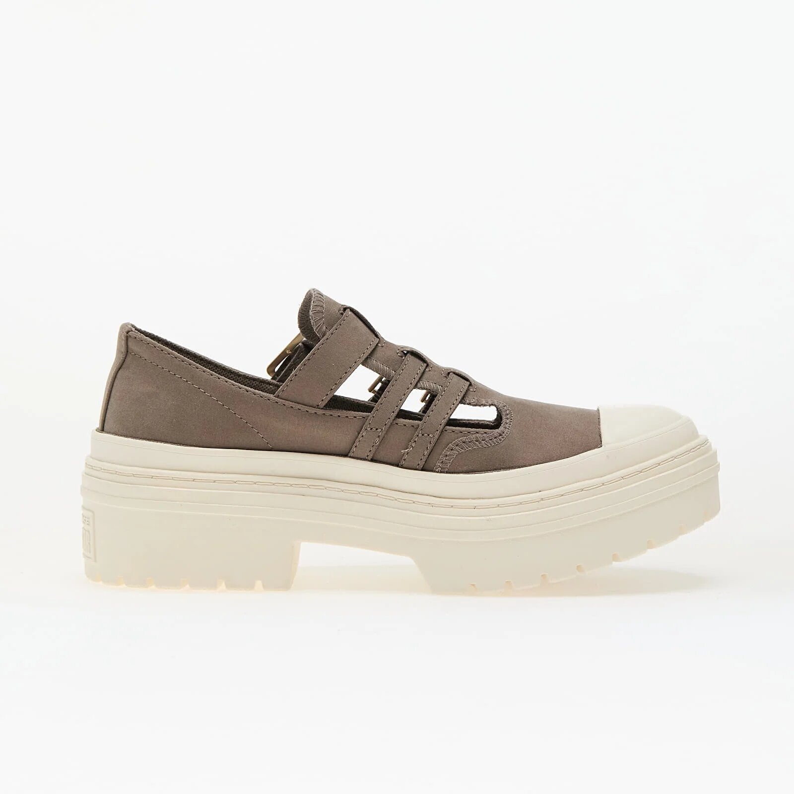 Converse Сникърси Chuck Taylor All Star Lugged Heel Mary Jane Sandal Classic Taupe/ Classic Taupe