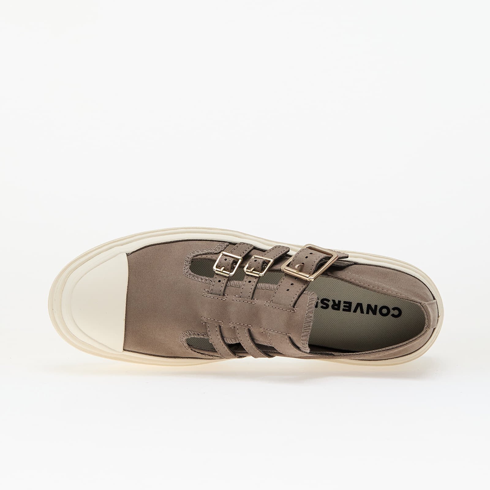 Converse Сникърси Chuck Taylor All Star Lugged Heel Mary Jane Sandal Classic Taupe/ Classic Taupe