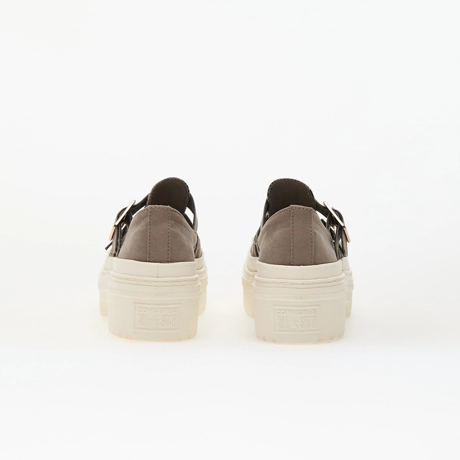 Converse Сникърси Chuck Taylor All Star Lugged Heel Mary Jane Sandal Classic Taupe/ Classic Taupe