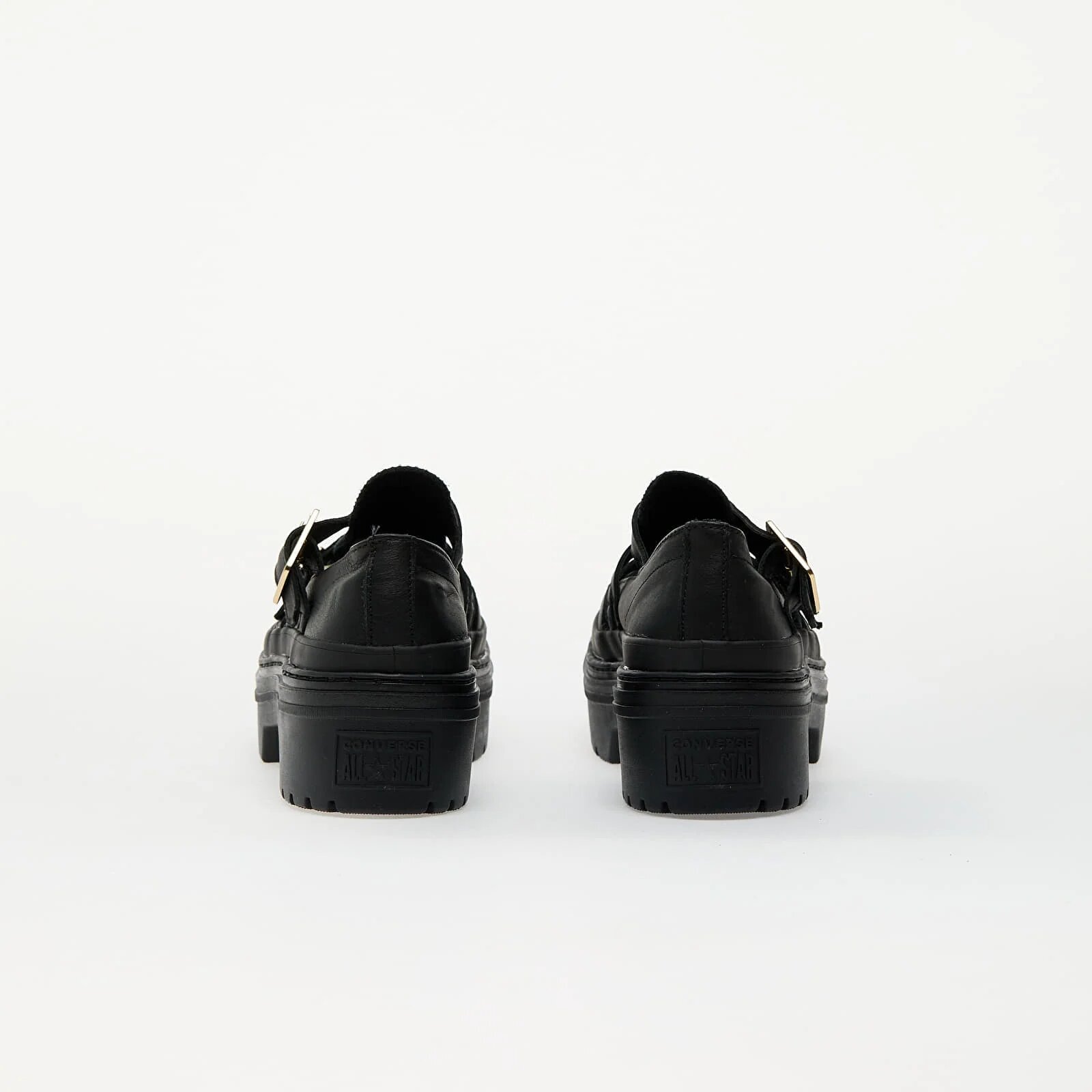 Converse Сникърси Chuck Taylor All Star Lugged Heel Mj Black/ Black/ Gold