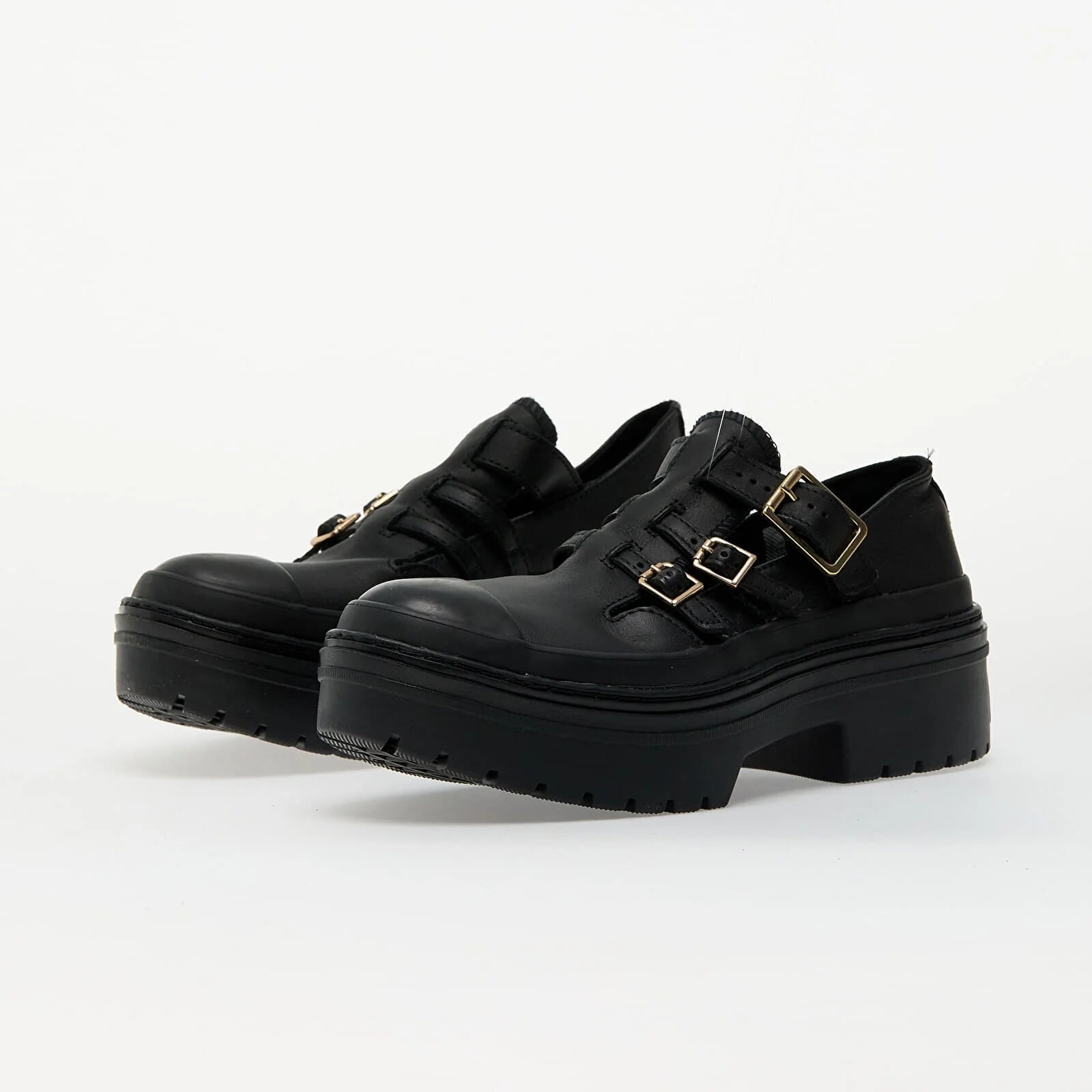 Converse Сникърси Chuck Taylor All Star Lugged Heel Mj Black/ Black/ Gold