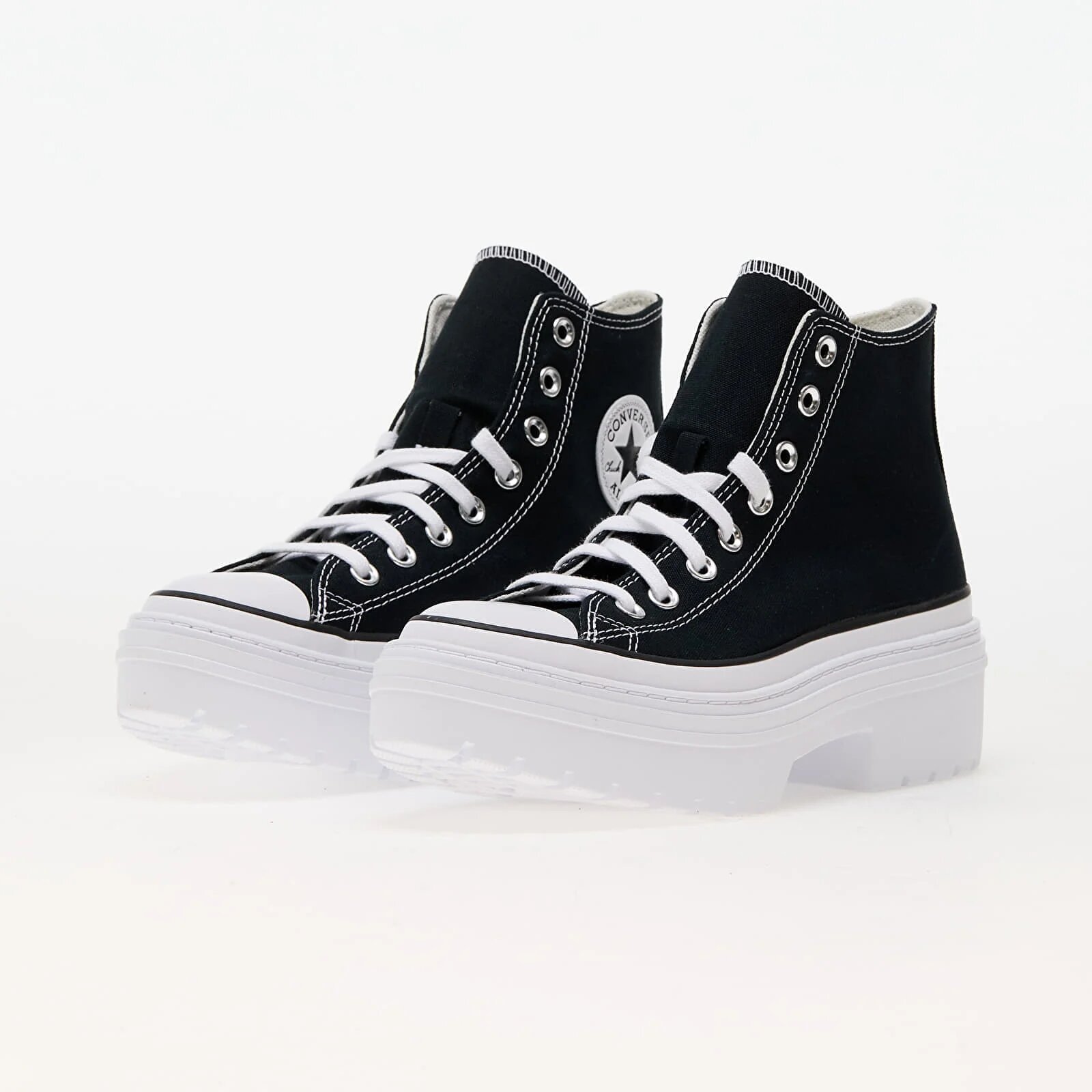 Converse Сникърси Chuck Taylor All Star Lugged Heel Platform Black/ White/ Egret